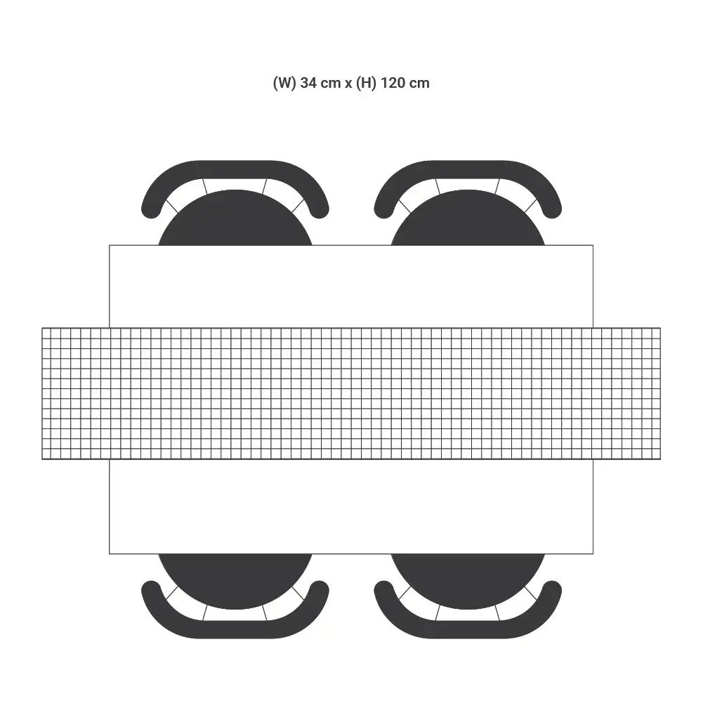 Adonare Printed Table Runner - Image 9