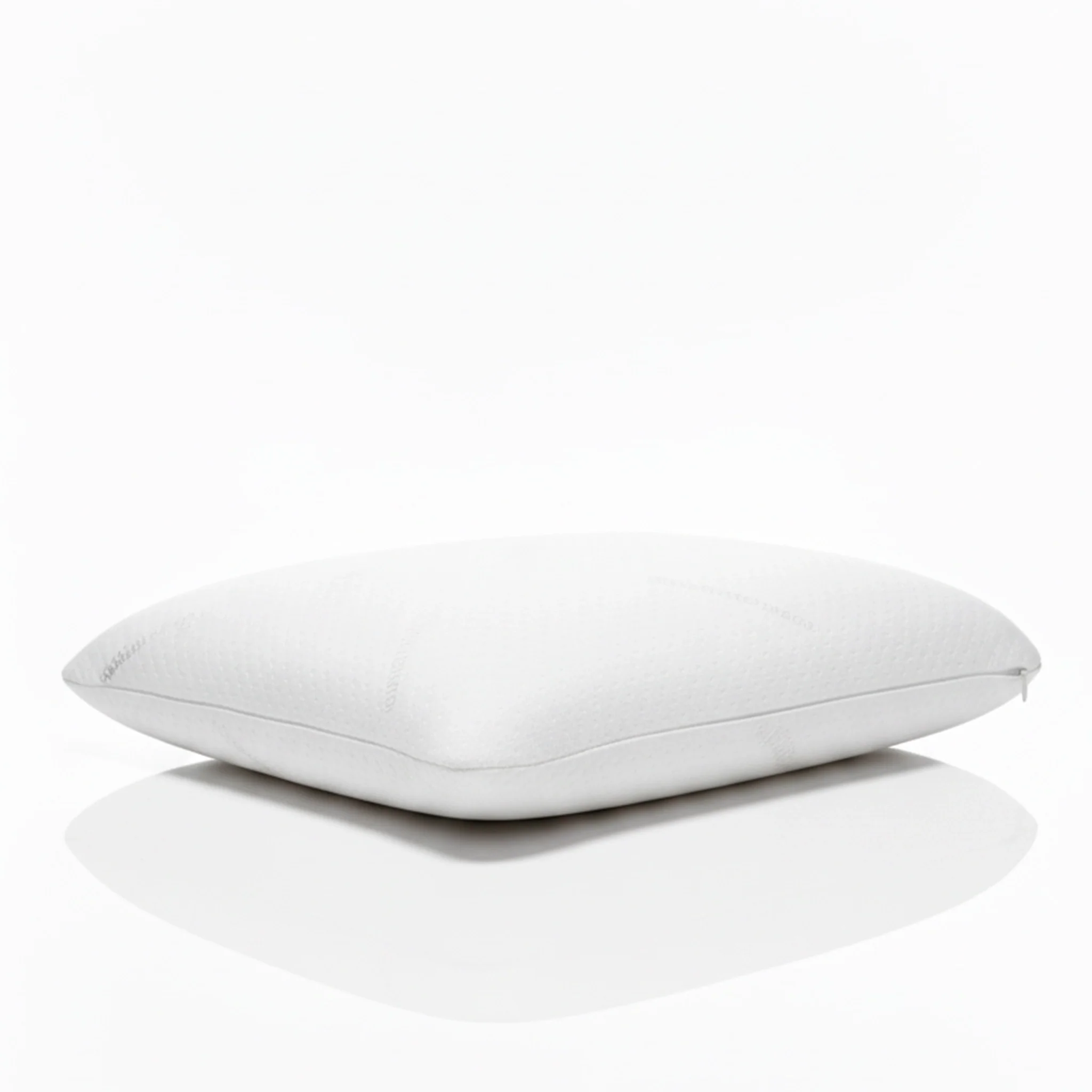 Bamboo Hush | Slim Memory Foam Pillow with Bamboo Fabric Cover - Image 3