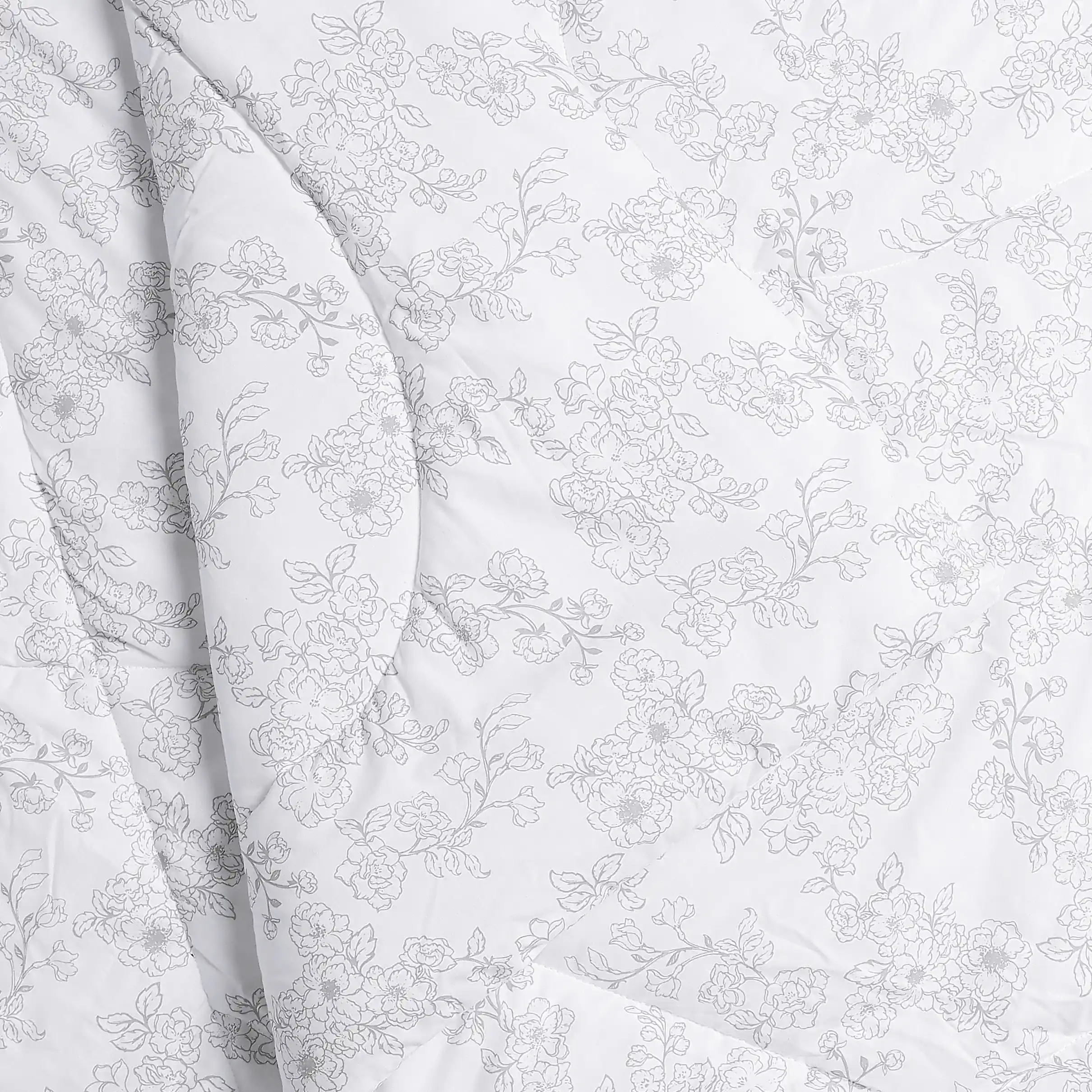 Bloomshire Classic | Everyday Charm Printed 240GSM Reversible Comforter for Extra Warmth-Grey - Image 5