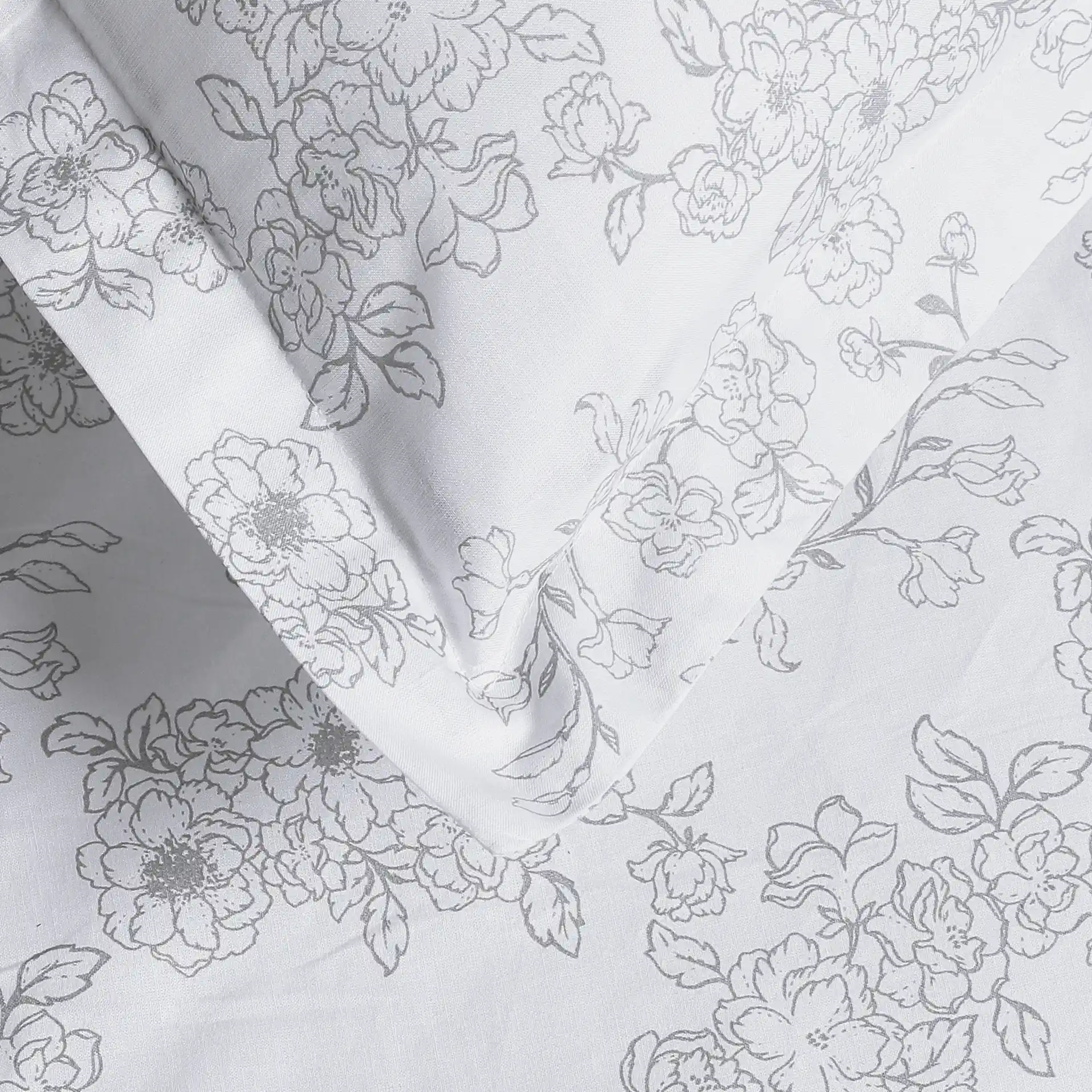 Bloomshire Classic | Everyday Charm Printed Cotton Fitted Sheet Set-Salmon - Image 6