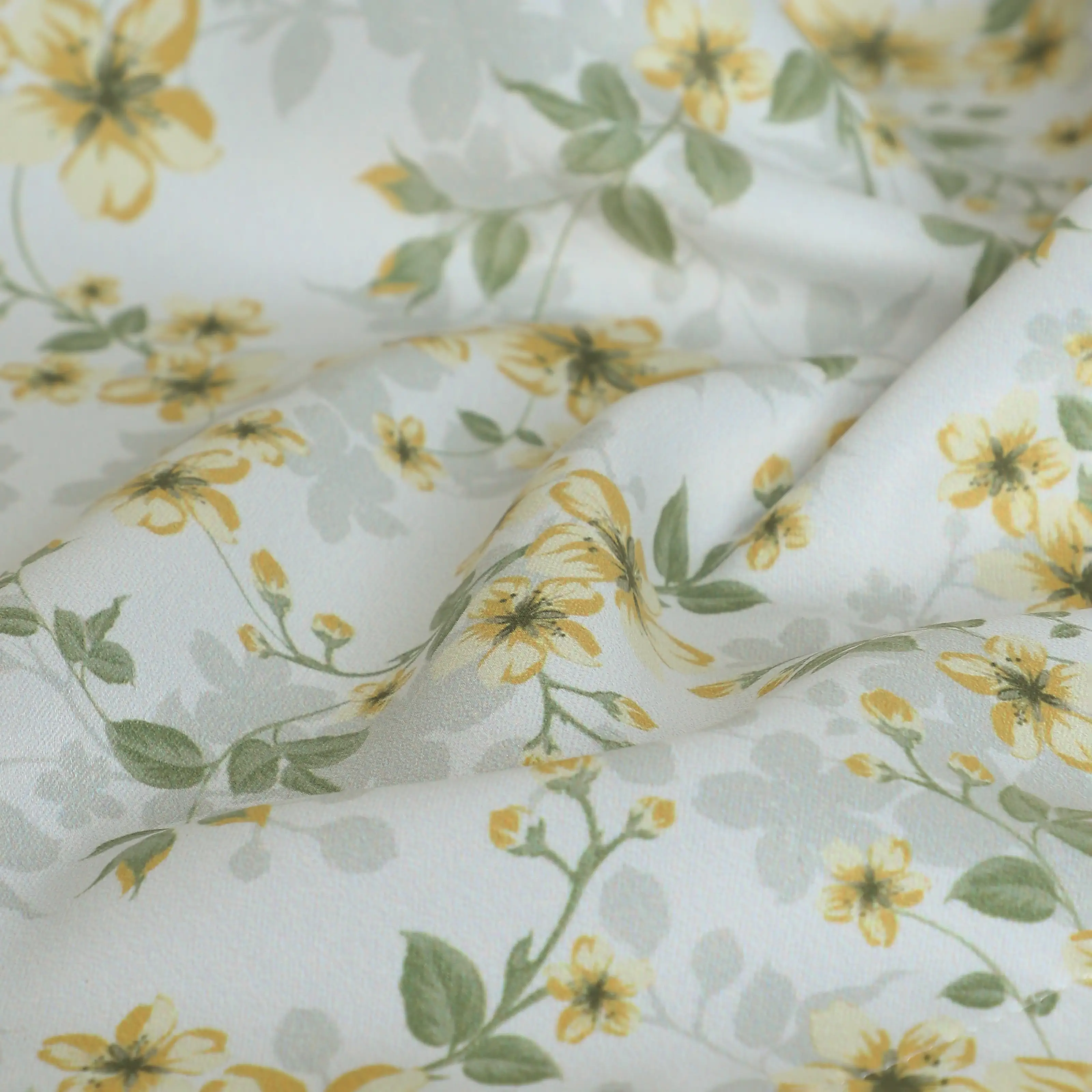 Bloomshire Classic Set Of 2 Printed Readymade Curtains | Blooming Tales - Image 15