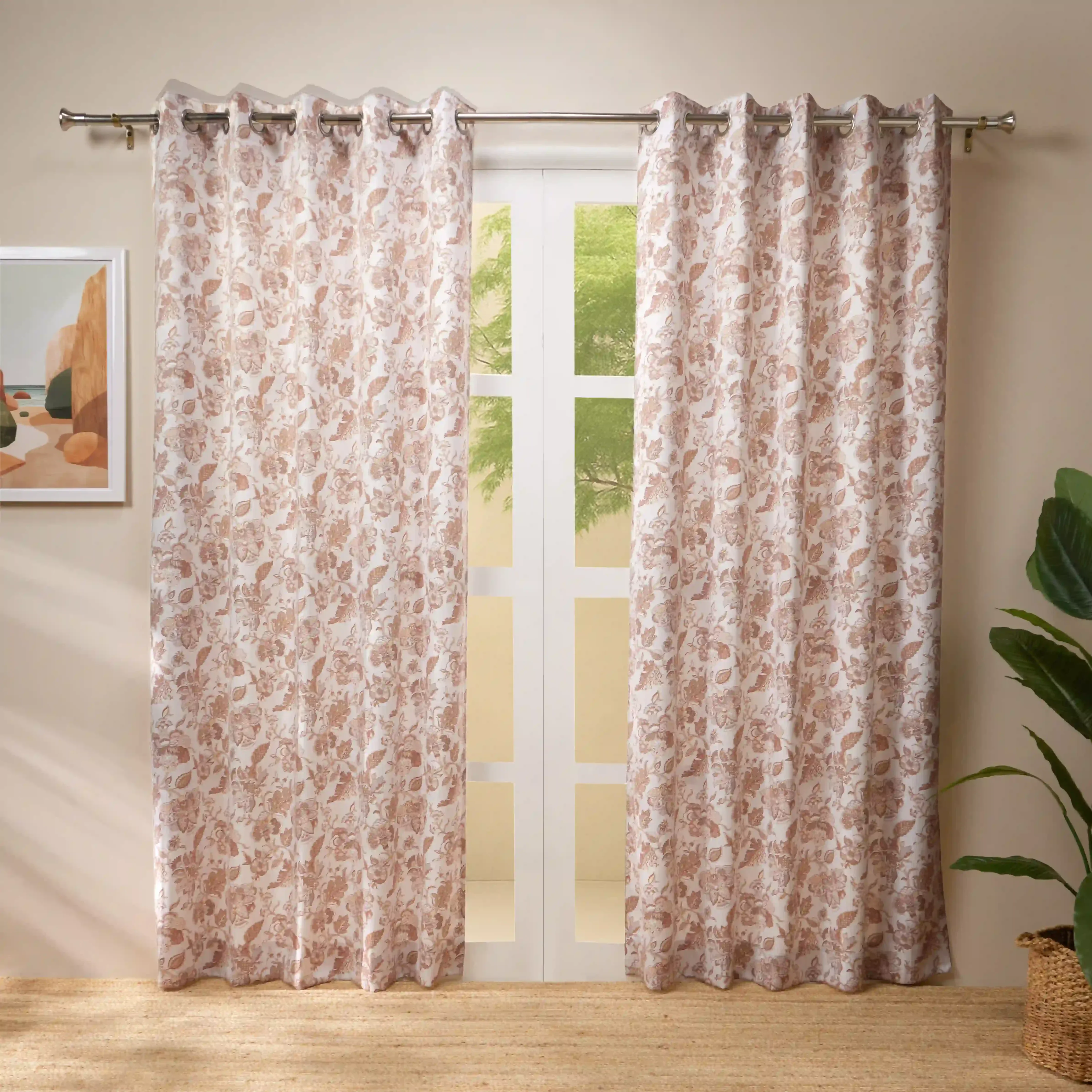 Bloomshire Classic Set Of 2 Printed Readymade Curtains | Classic Chintz - Image 21