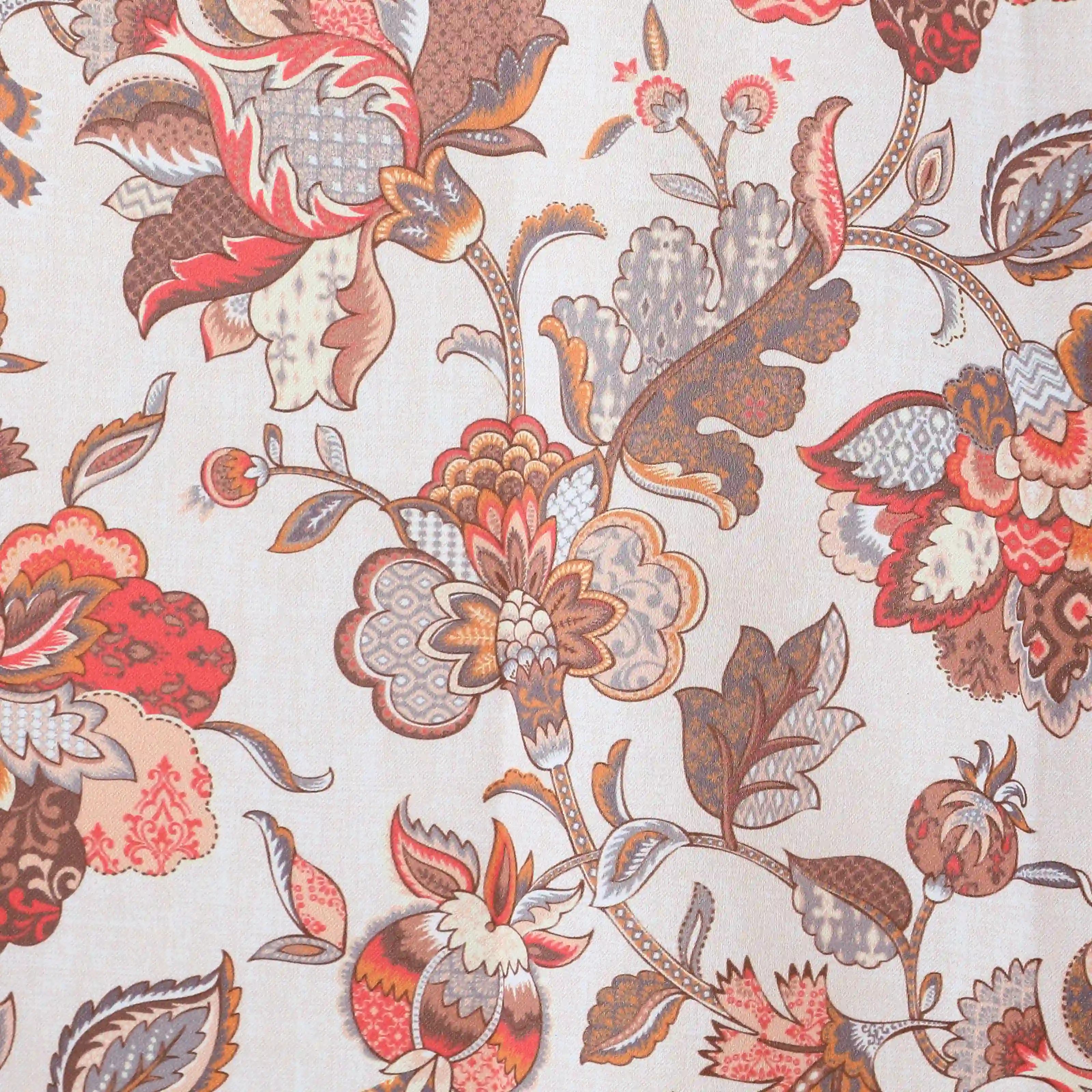 Bloomshire Classic Set Of 2 Printed Readymade Curtains | Classic Chintz - Image 8