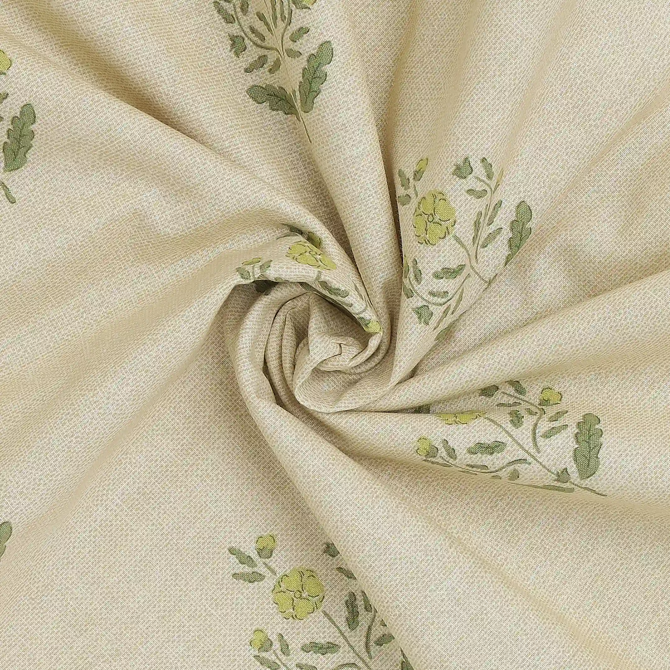 Chippa Lane | Contemporary Indian Print Design Reversible Dohar with Super Soft Flannel Layering-Indian Moss - Image 5