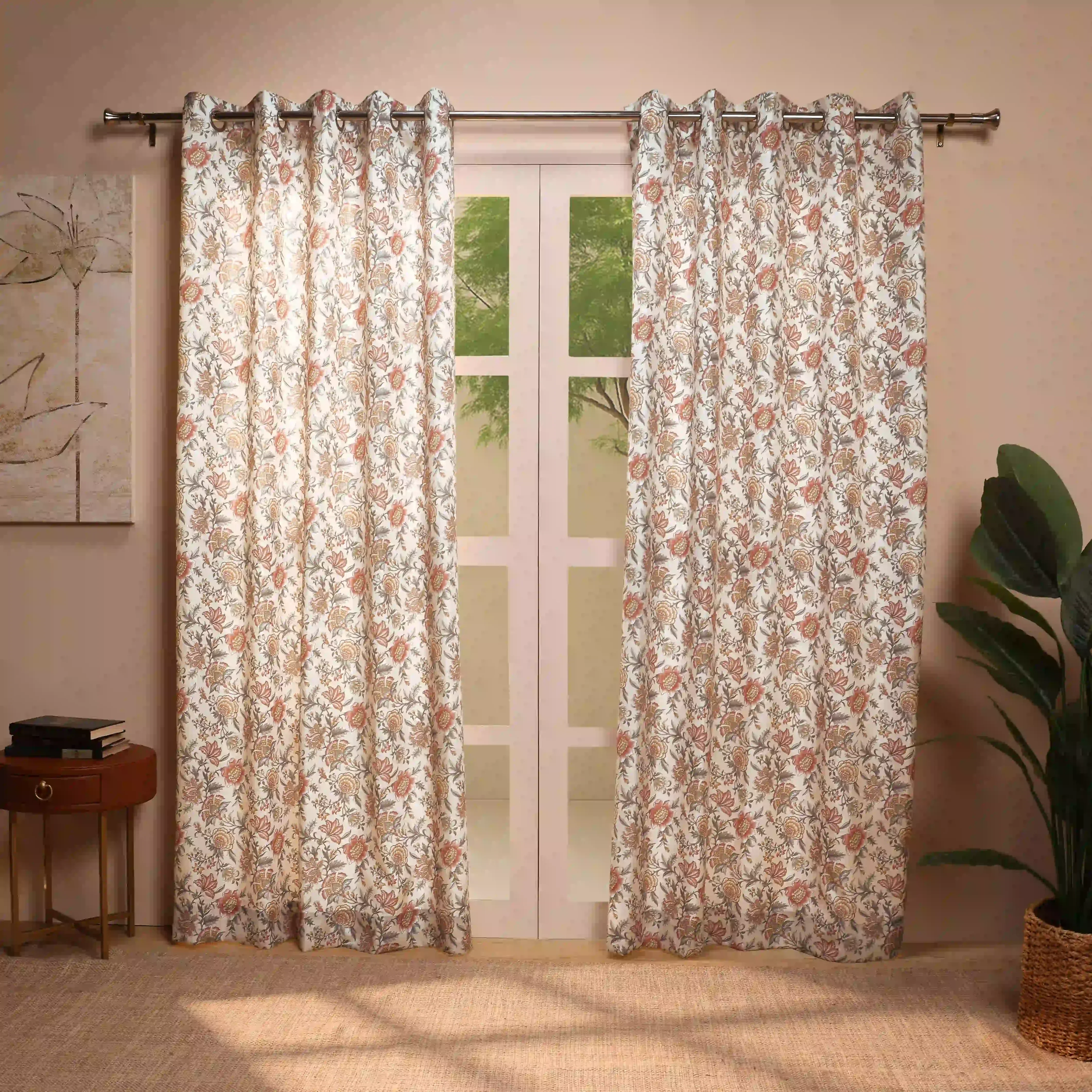 Chippa Lane Set Of 2 Printed Readymade Curtains | Chintz Affair - Image 5