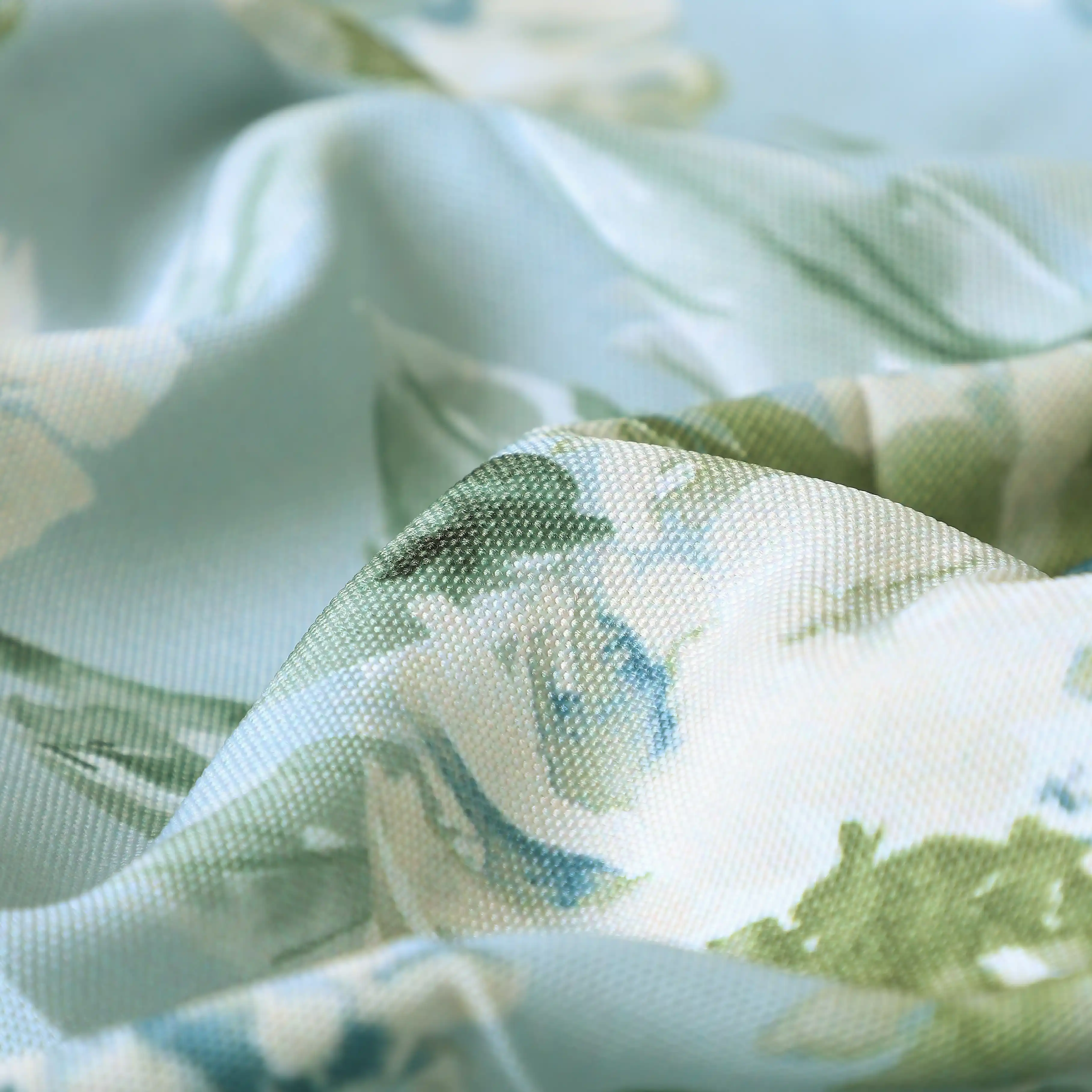 Chippa Lane Set Of 2 Printed Readymade Curtains | Floral Mist - Image 23