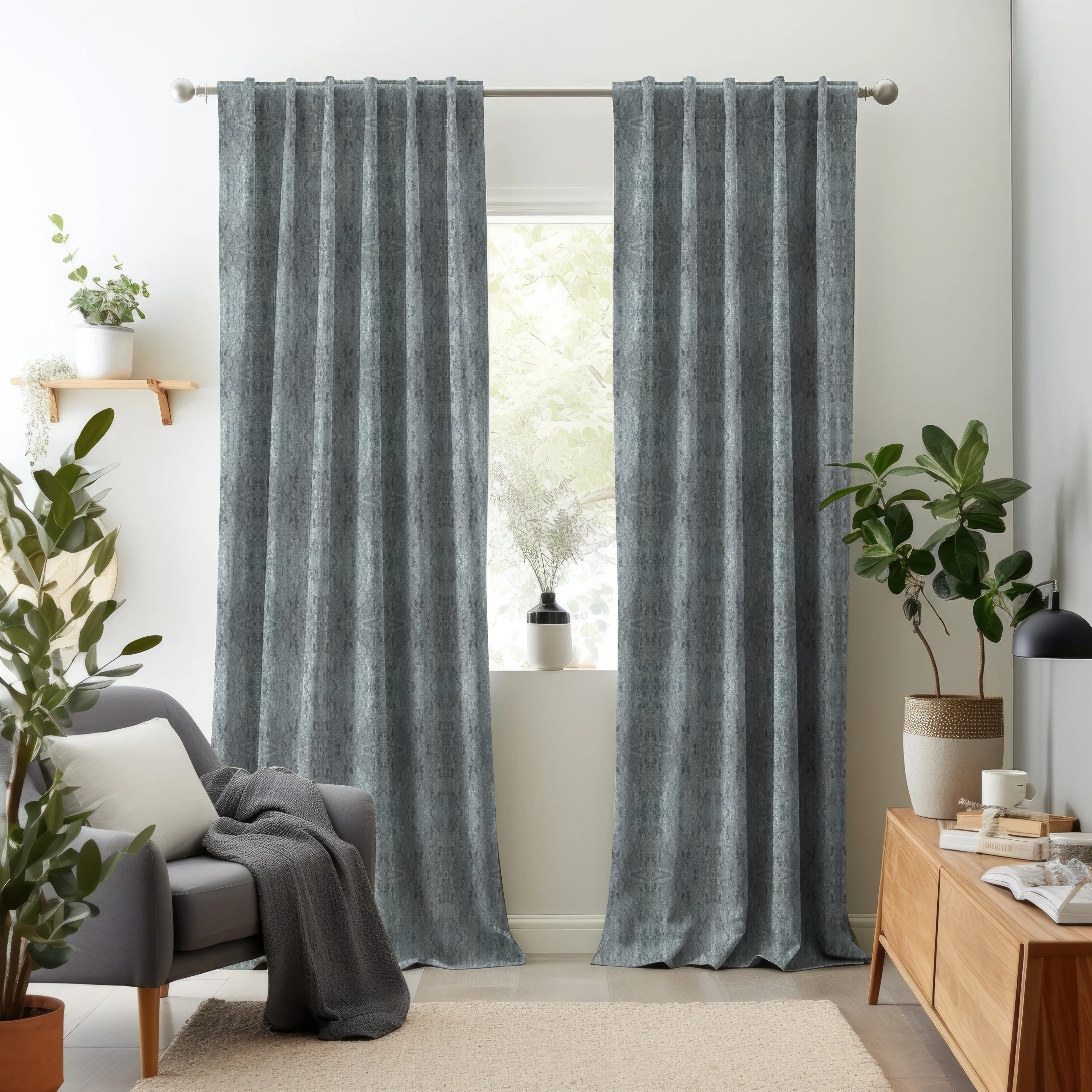 Cosmic Charm Edition 2 - Etch | Made to Order Light Filtering Curtains - Image 22