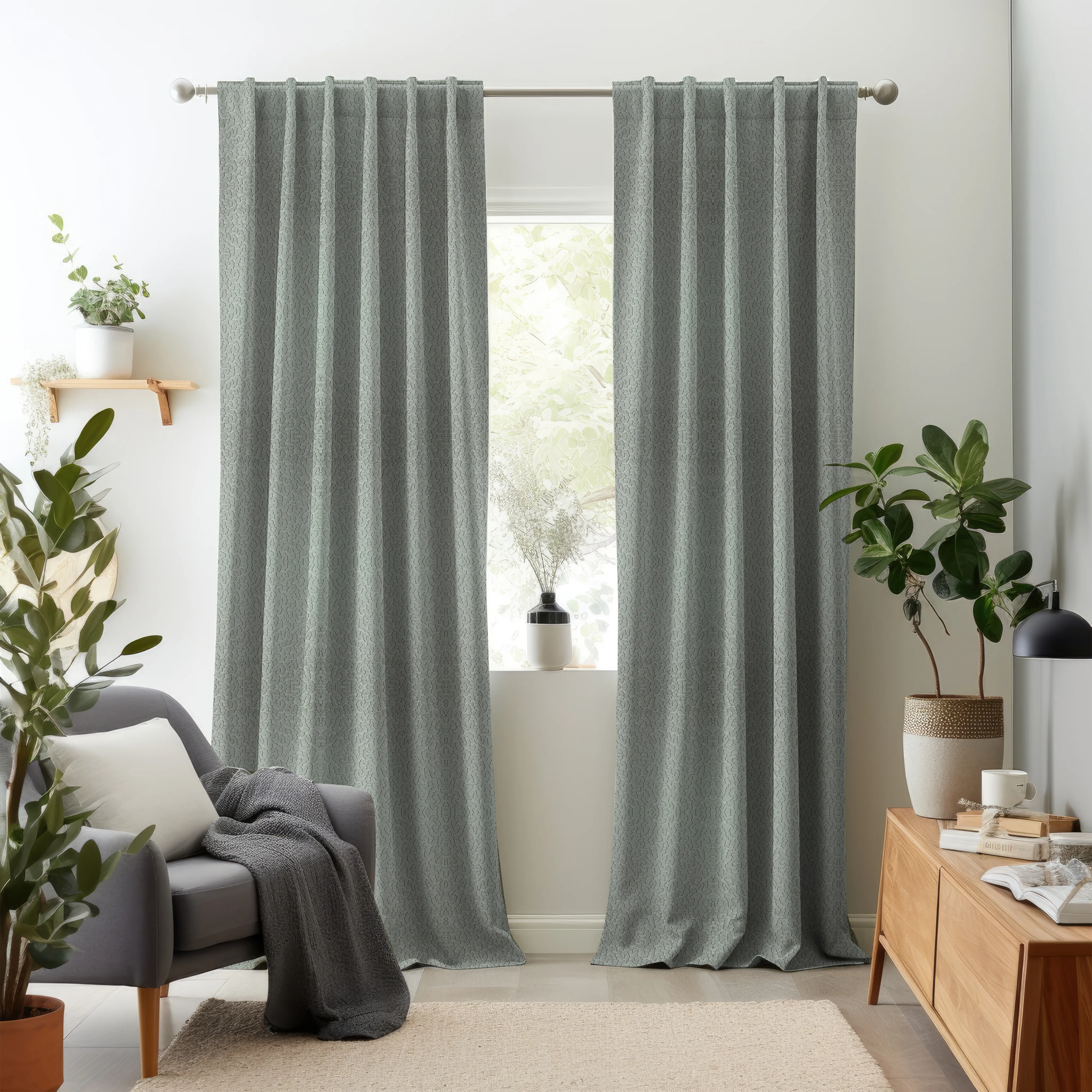 Cosmic Charm Edition 2 - Rill | Made to Order Light Filtering Curtains - Image 10