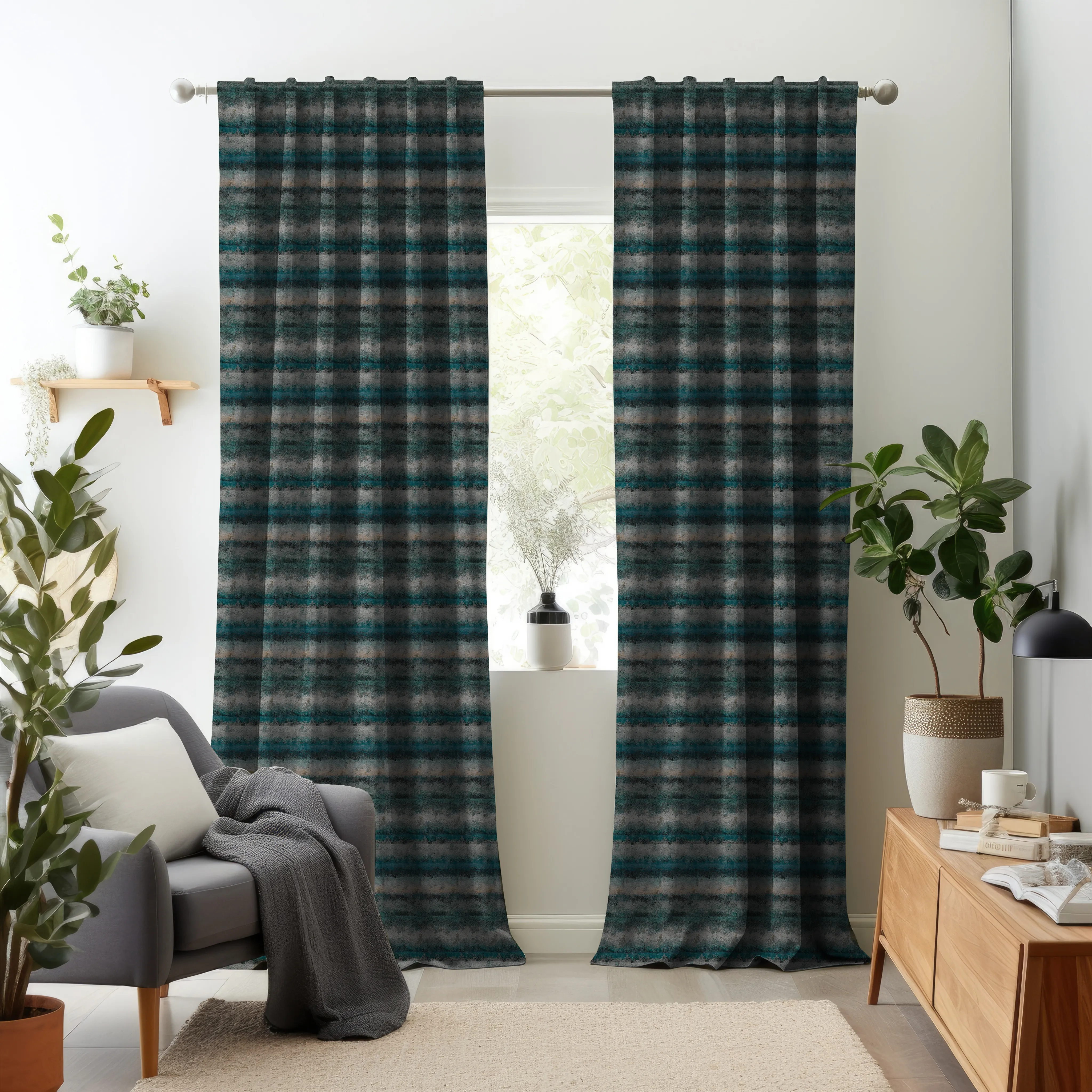 Cosmic Charm Edition 4 - Nadim | Made to Order Light Filtering Curtains