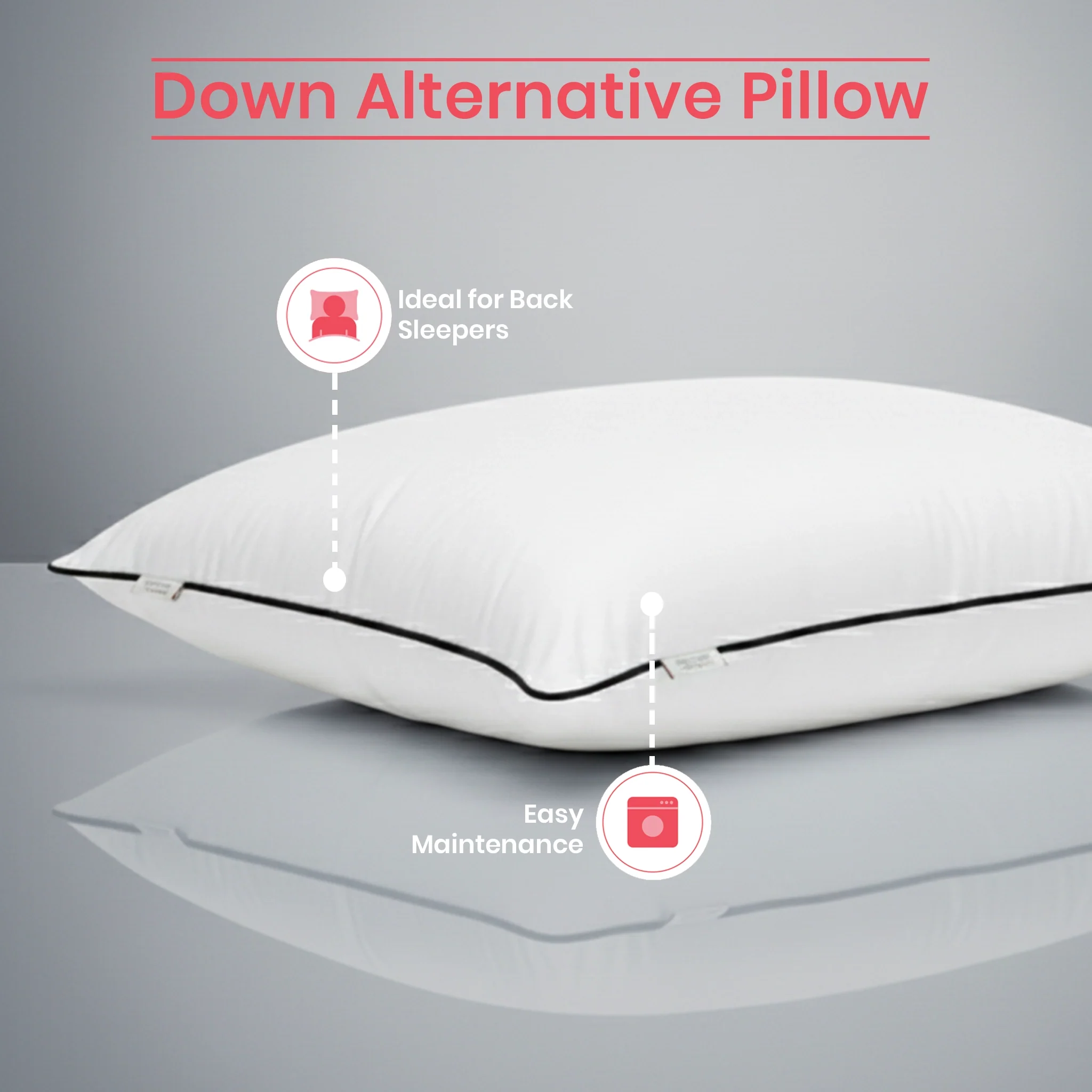Dandelion Fluff | Premium Down Alternative Pillow - Image 5