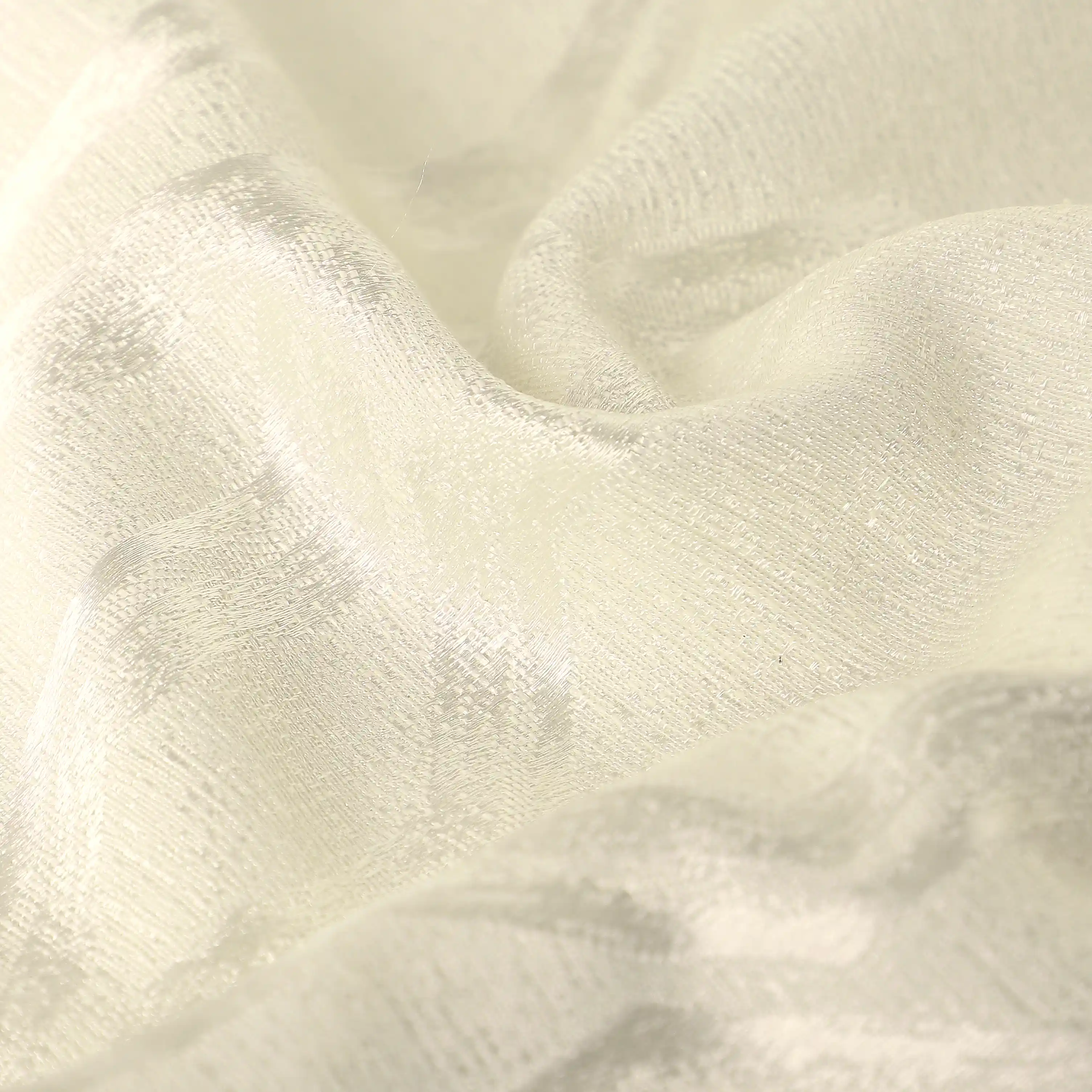 De Jacquard - Classic Set Of 2 Jacquard Readymade Curtains | Abstract Flow - Image 7