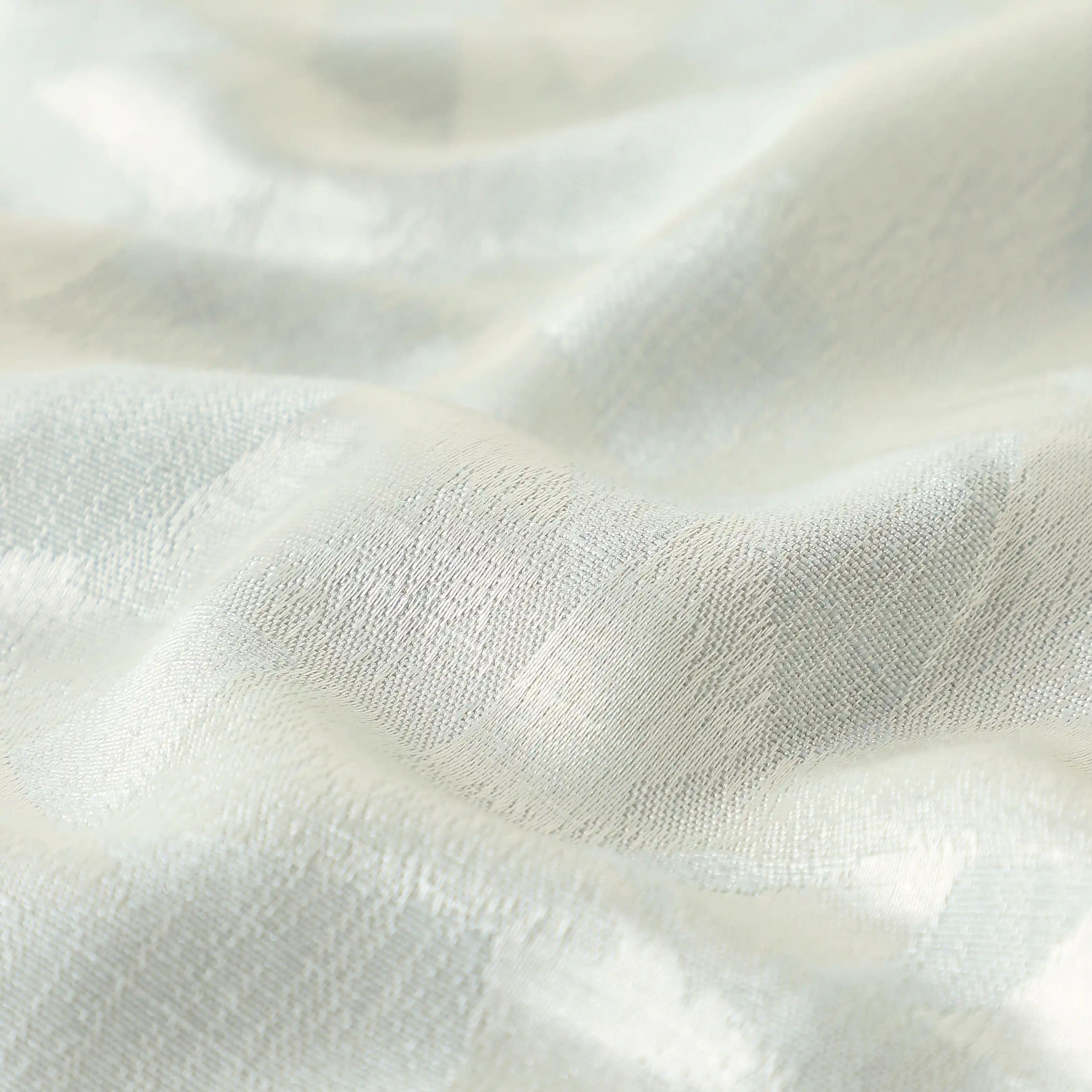 De Jacquard - Classic Set Of 2 Jacquard Readymade Curtains | Geometric Haze - Image 11