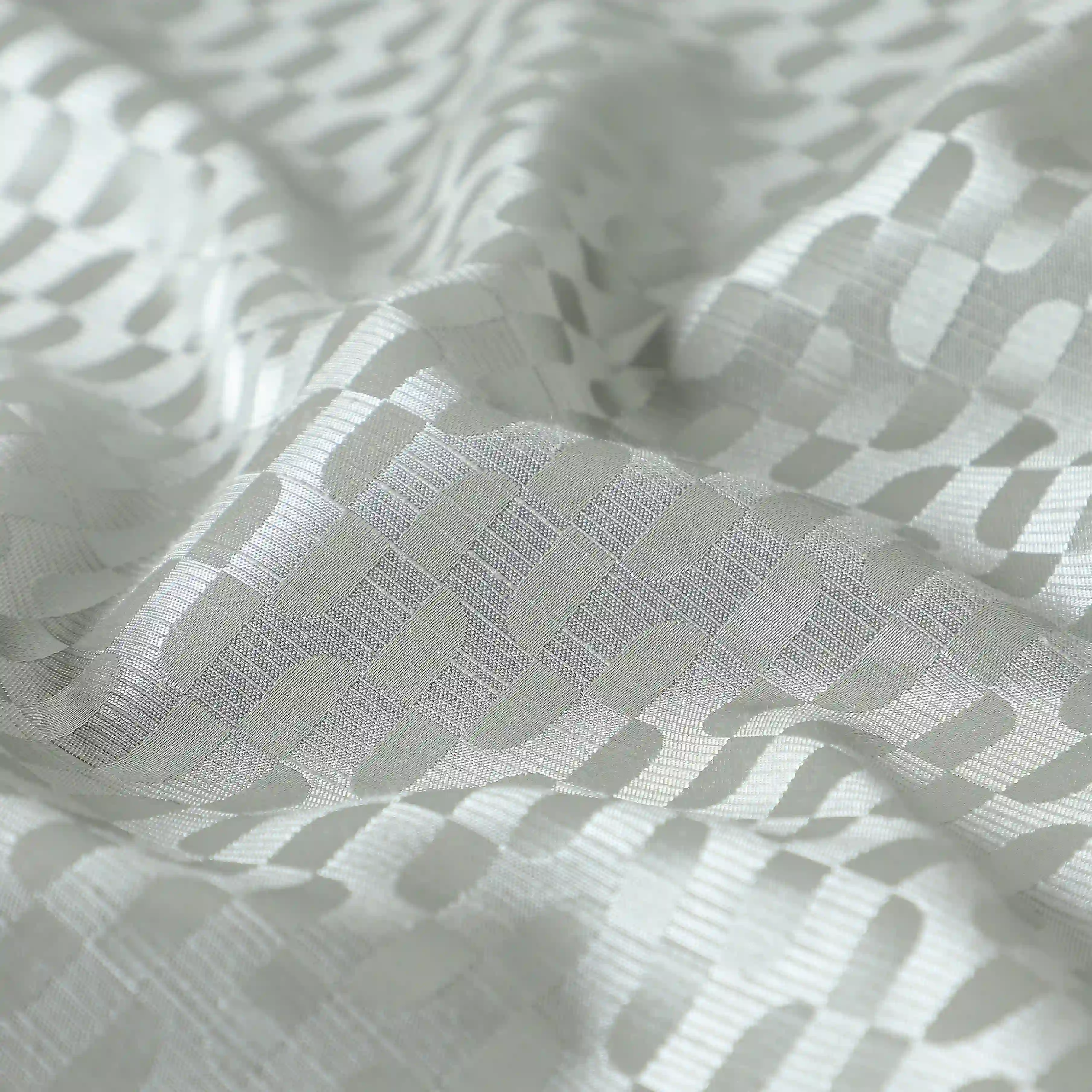 De Jacquard - Classic Set Of 2 Jacquard Readymade Curtains | Rolling Rhythm - Image 19