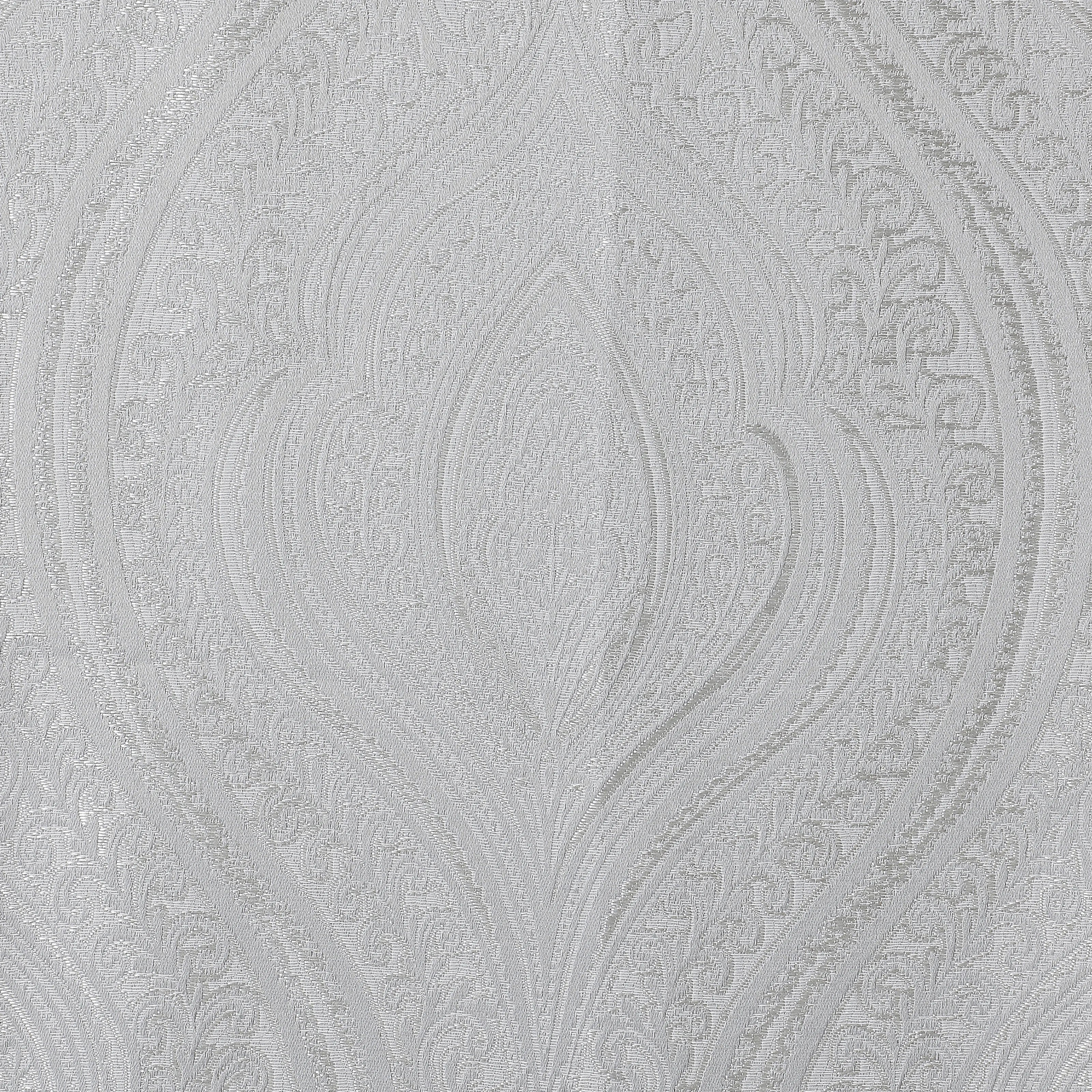 De Jacquard - Luxe Set Of 2 Jacquard Readymade Curtains | Royal Mirage - Image 5