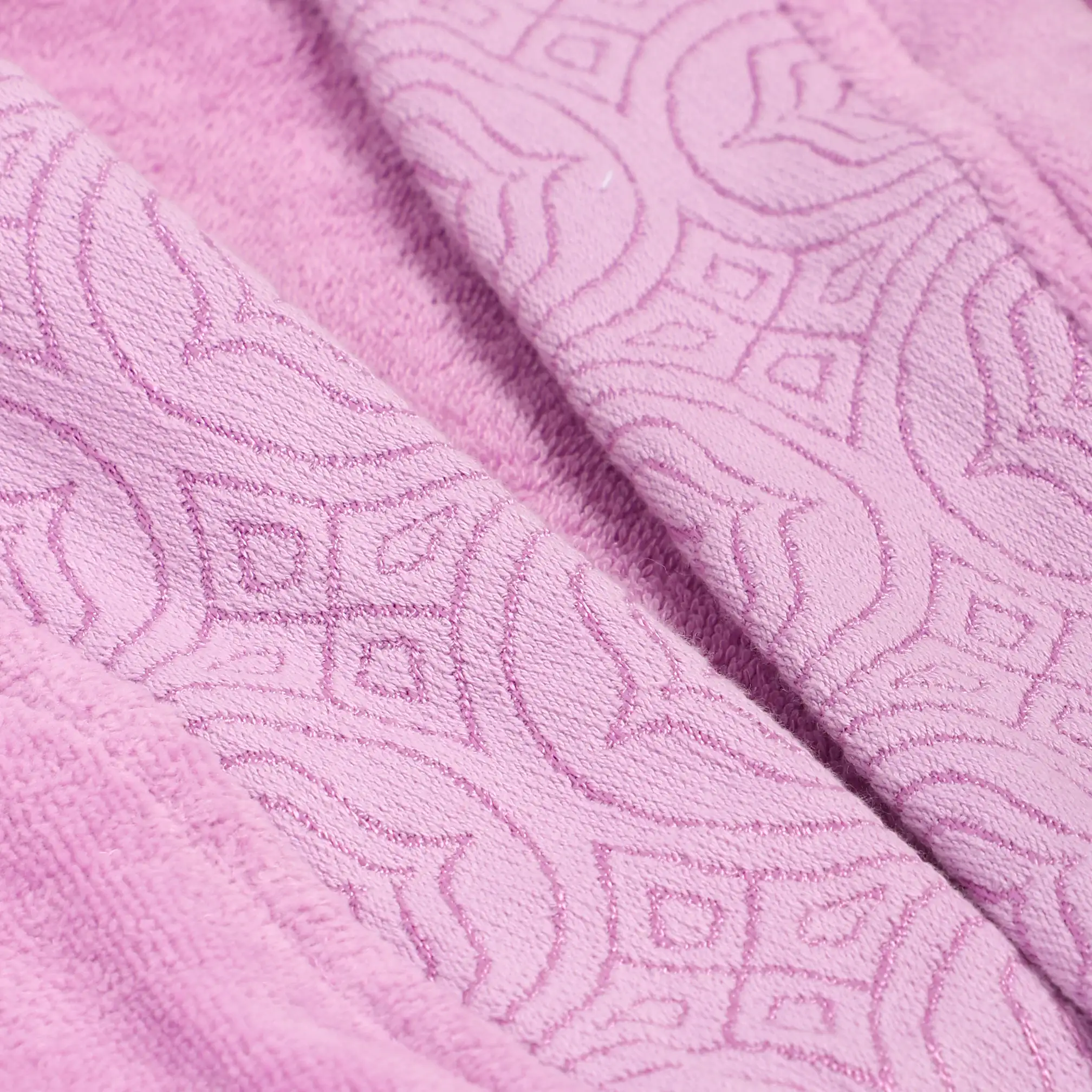 De Jacquard | Super Absorbent & Luxurious Bathrobe | With Decorative Jacquard Collar & Cuff - Image 8