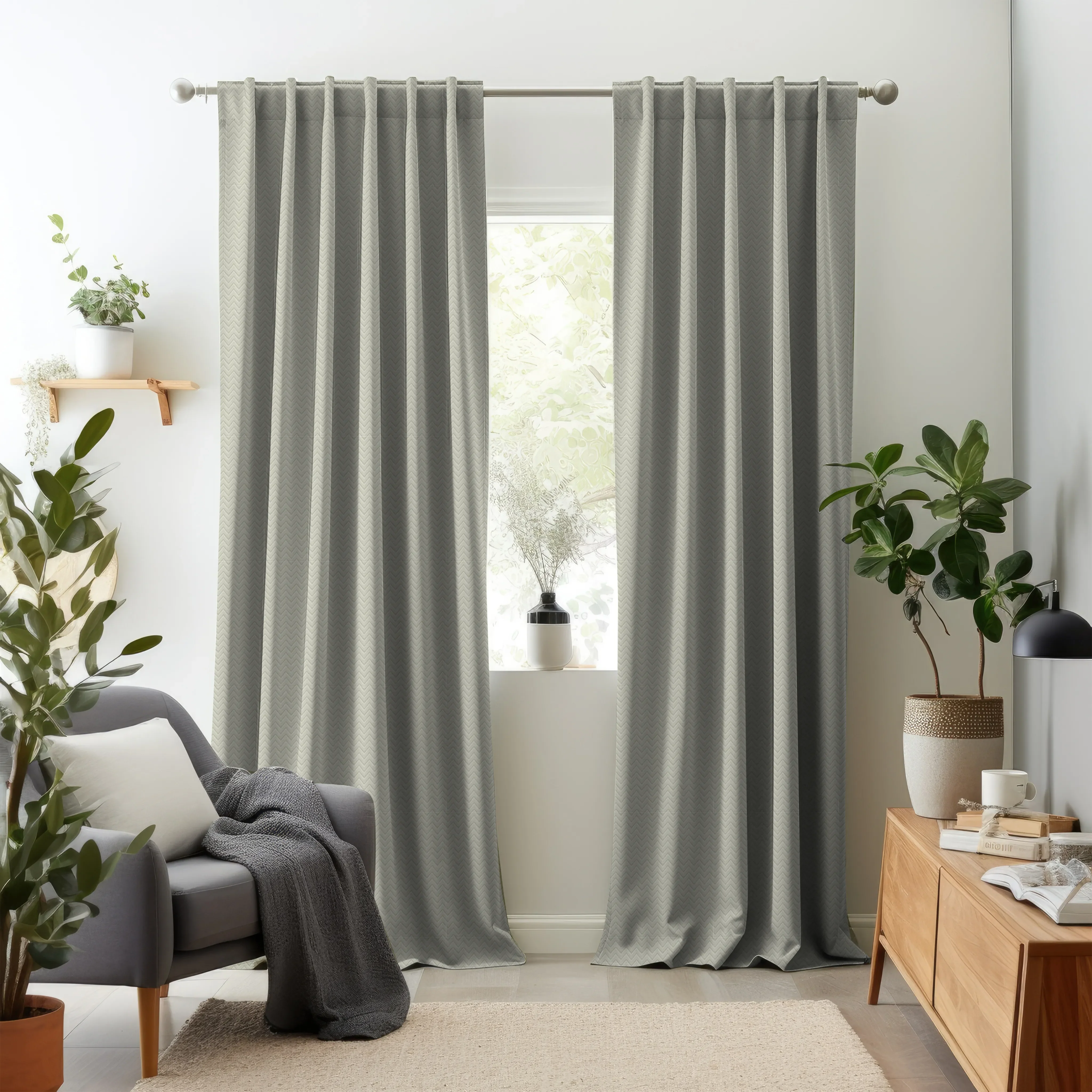 Elementos Edition 10 - Trikona | Made to Order Light Filtering Curtains - Image 16