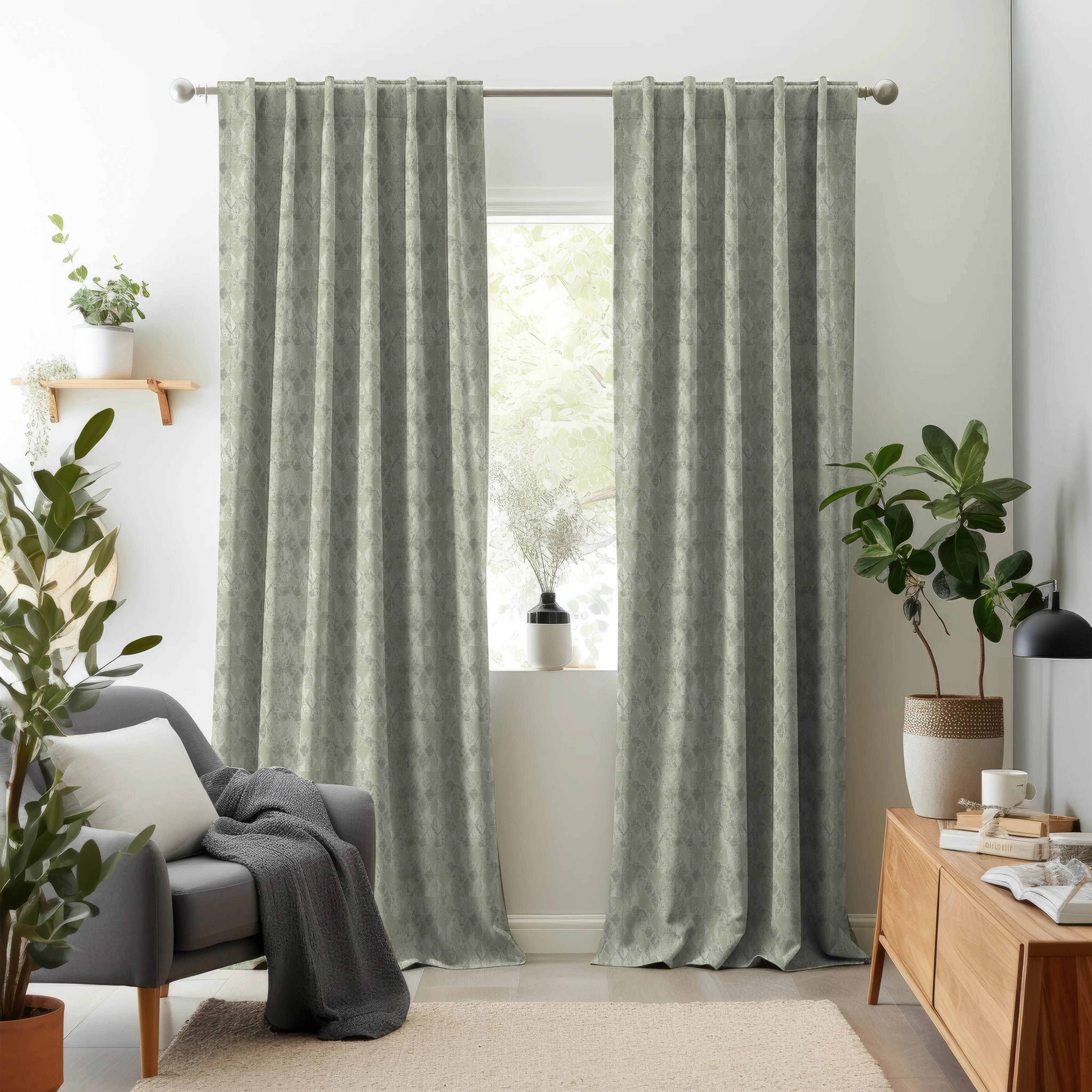 Elementos Edition 3 - Algebra | Made to Order Light Filtering Curtains - Image 10