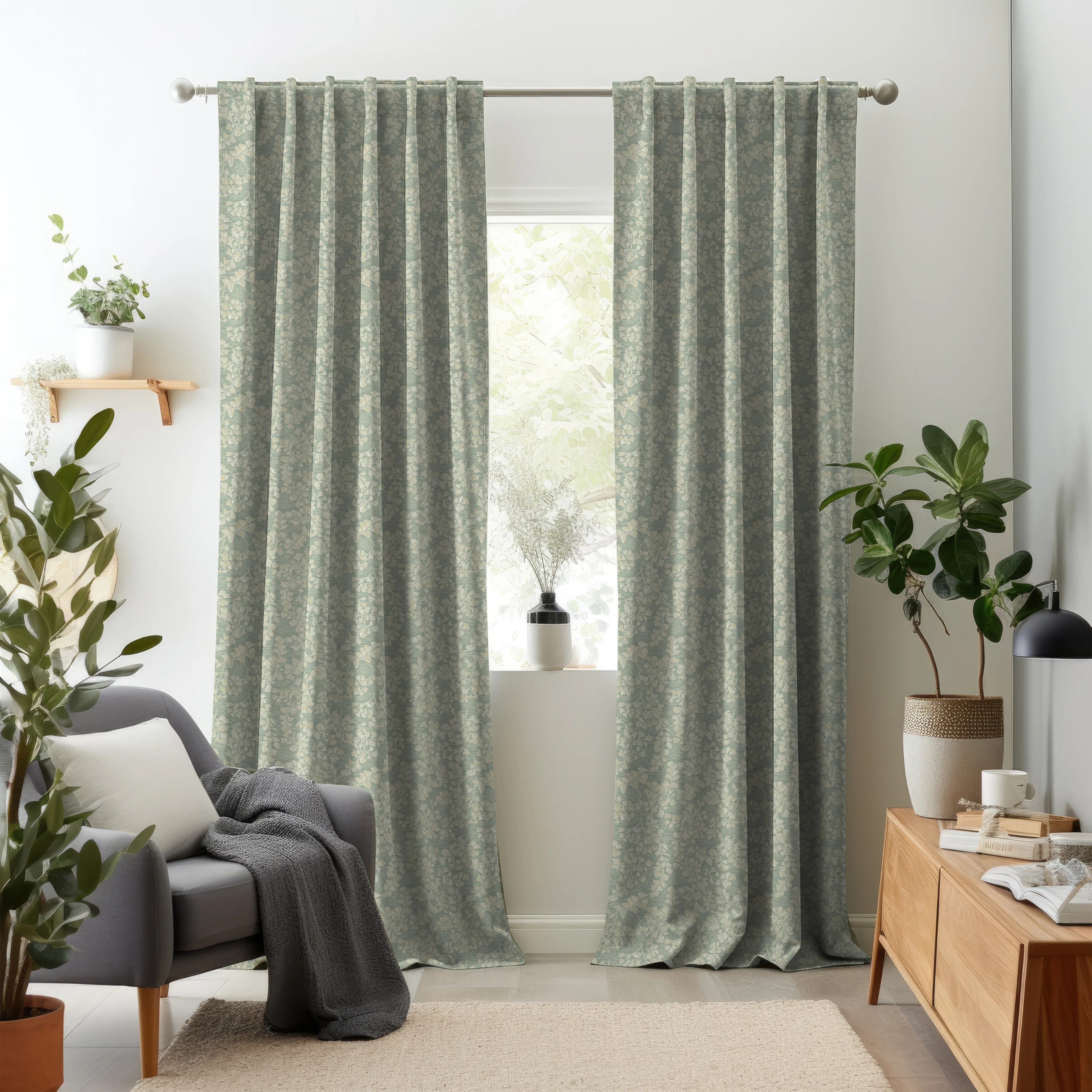 Elementos Edition 3 - Sedge | Made to Order Light Filtering Curtains - Image 4