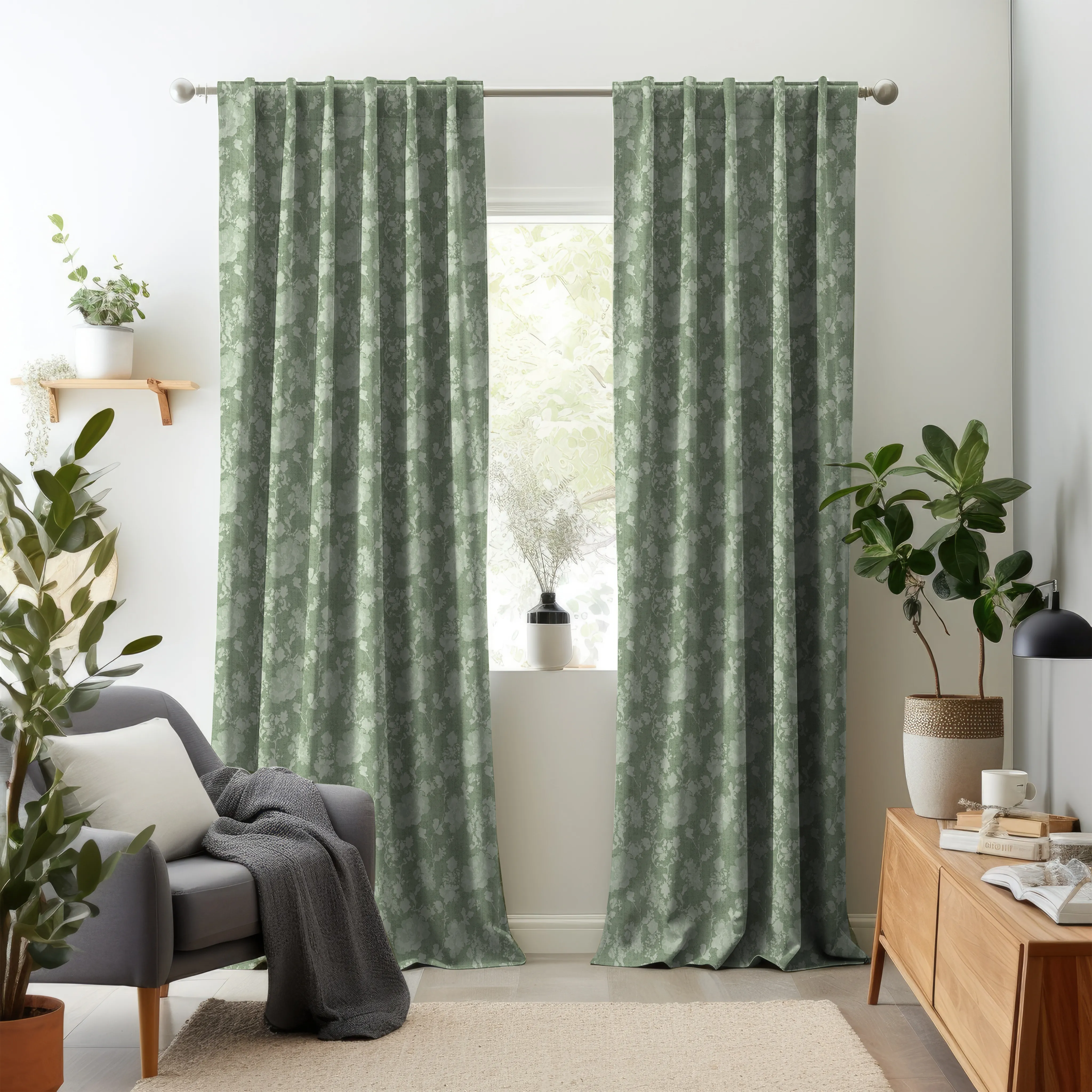 Elementos Edition 4 - Botanical | Made to Order Light Filtering Curtains - Image 25