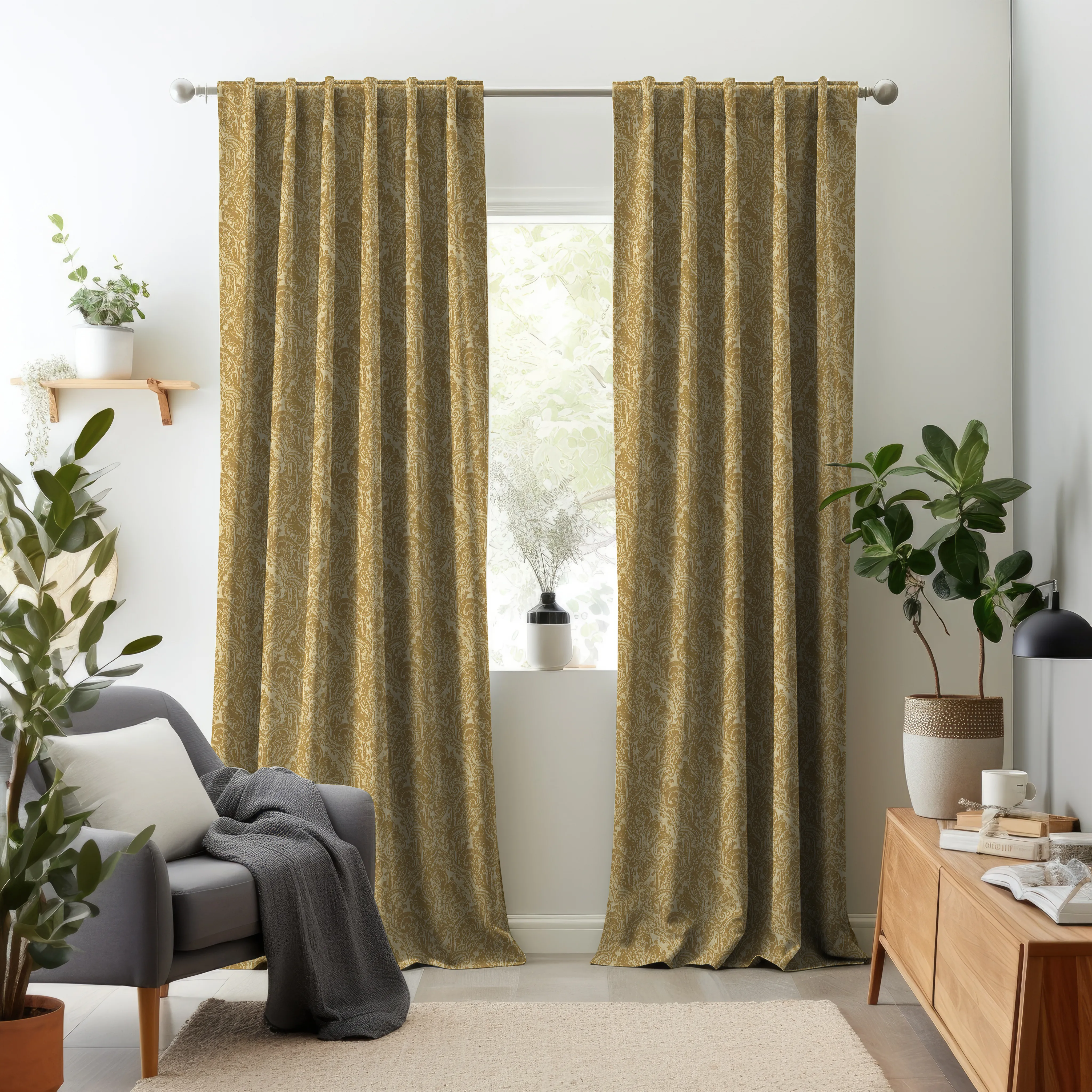 Elementos Edition 4 - Calico | Made to Order Light Filtering Curtains - Image 16