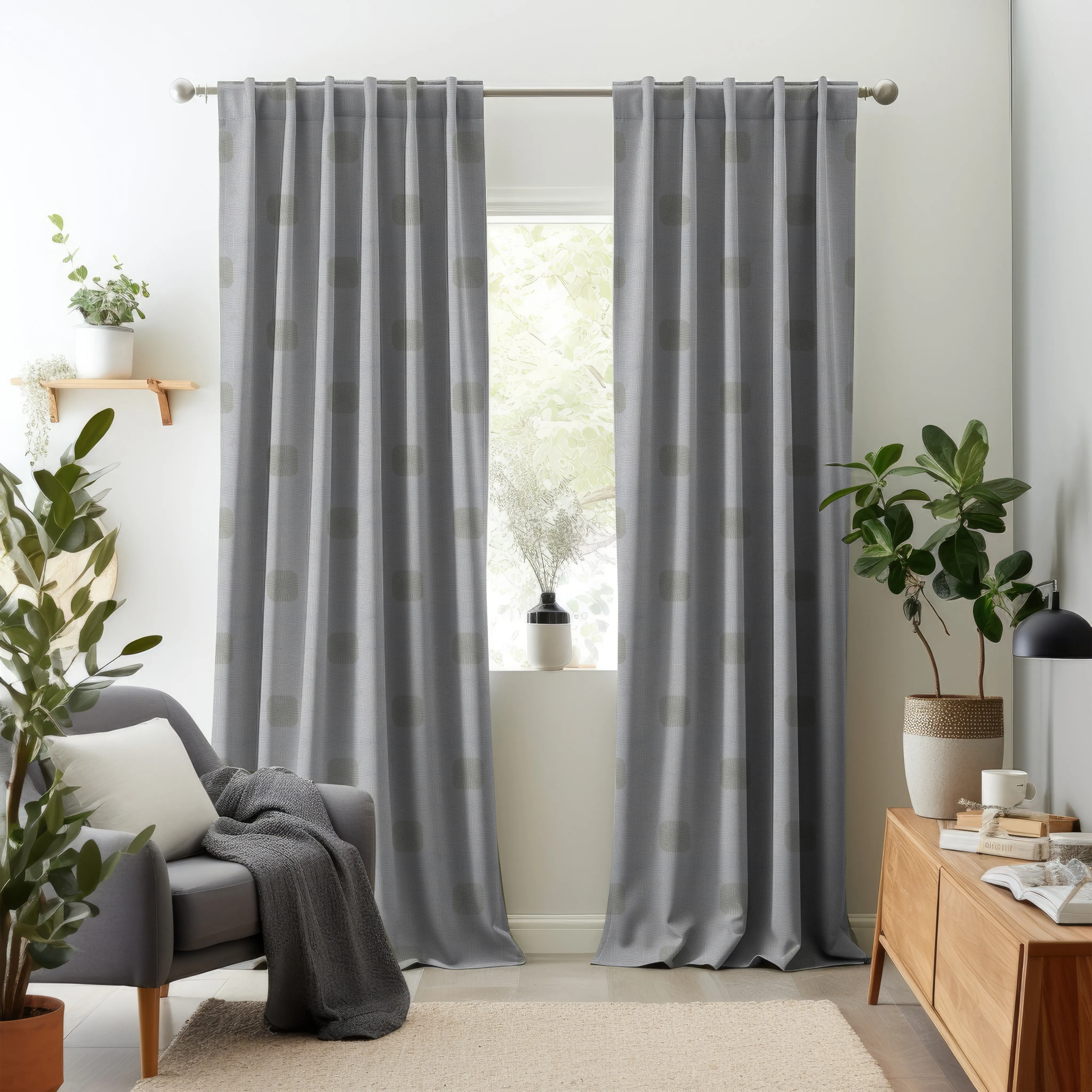 Elementos Edition 6 - Doppler | Made to Order Light Filtering Curtains