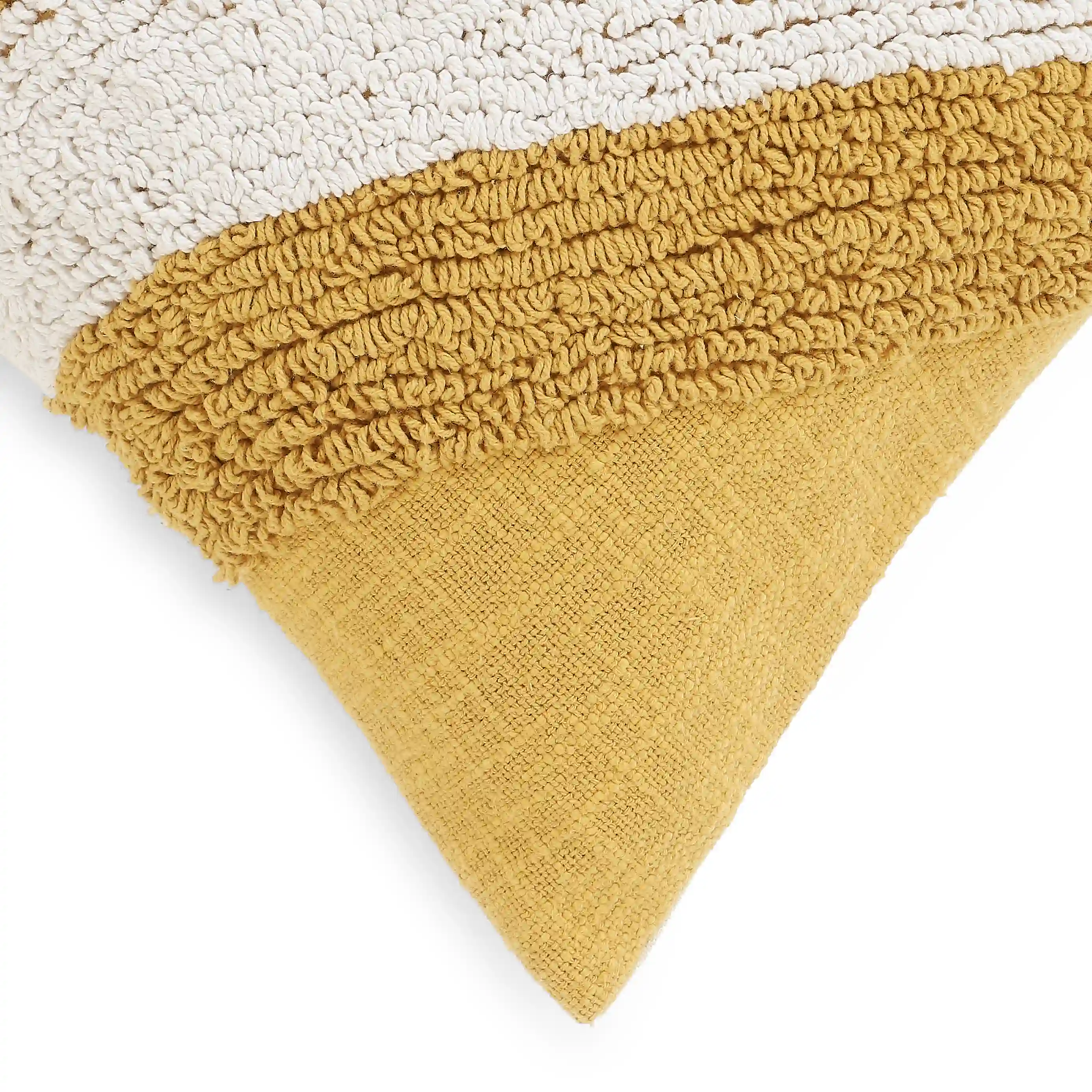 Espricia 100% Cotton Tufted Cushion Cover | Golden Hour - Image 3