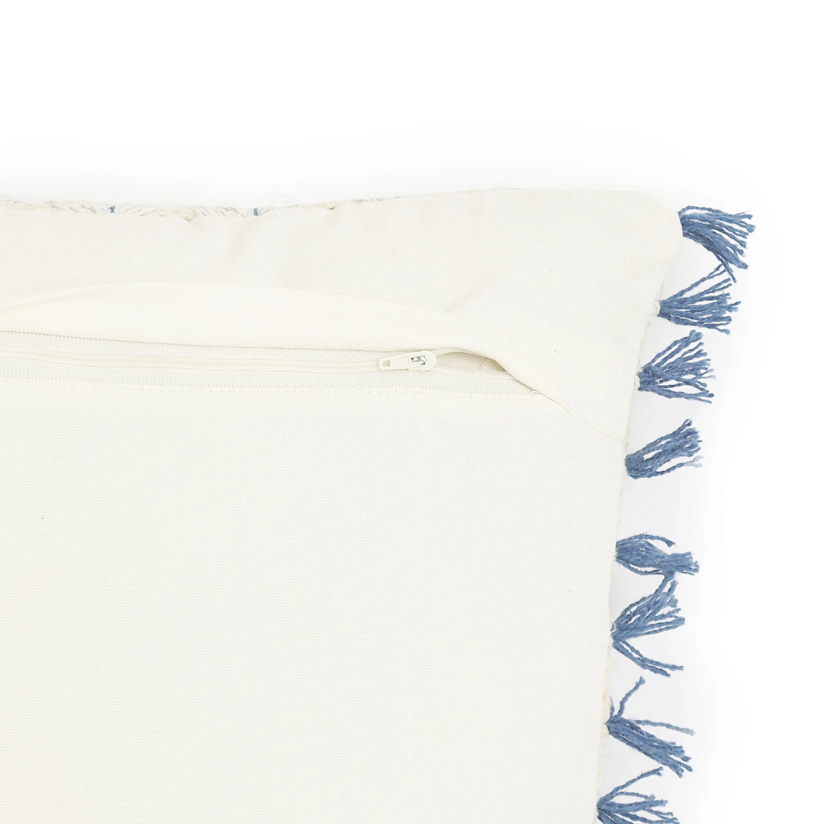 Espricia 100% Cotton Woven Cushion Cover | Soft Geometry - Image 4