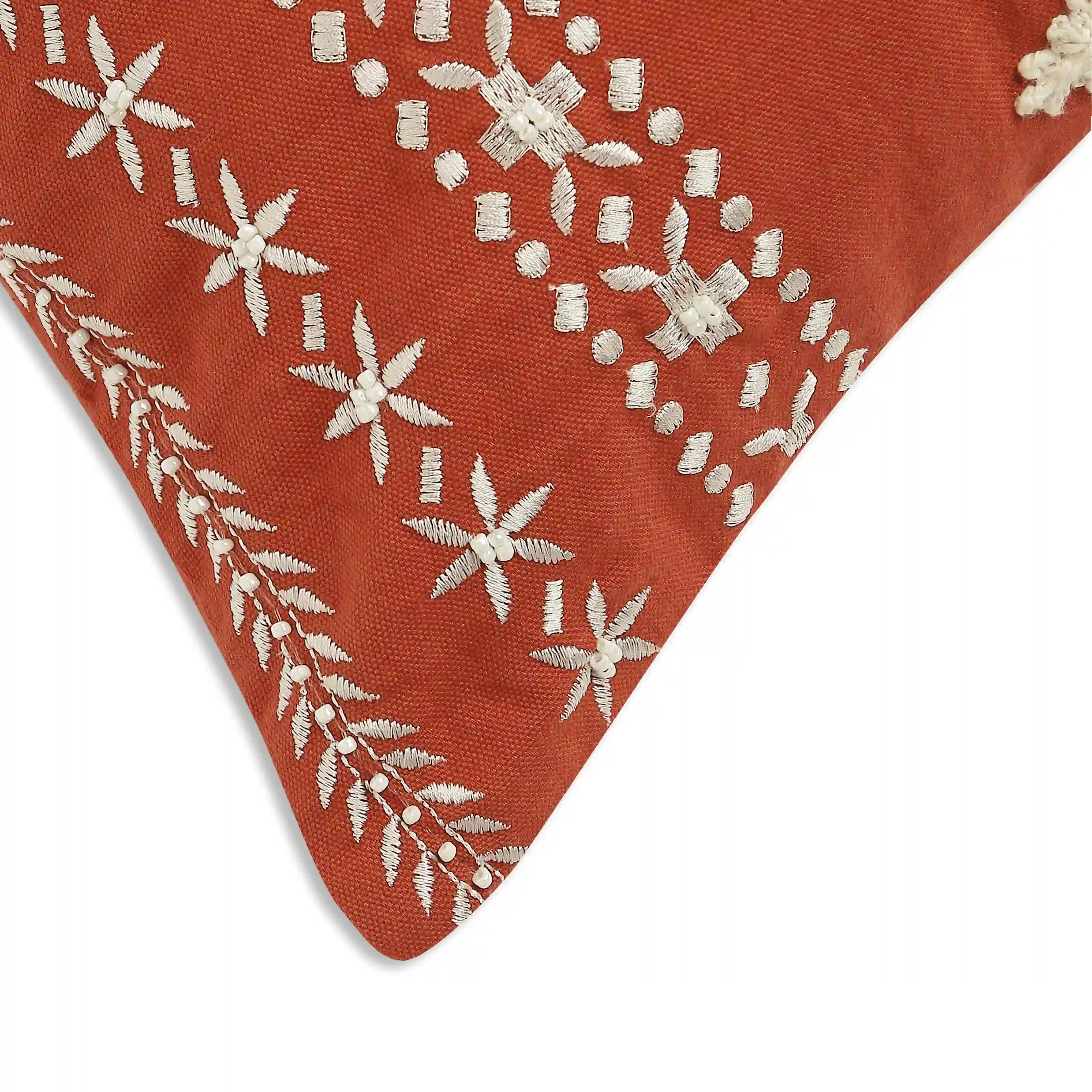 Espricia Embroidered Cushion Cover | Banjara Bloom - Image 13