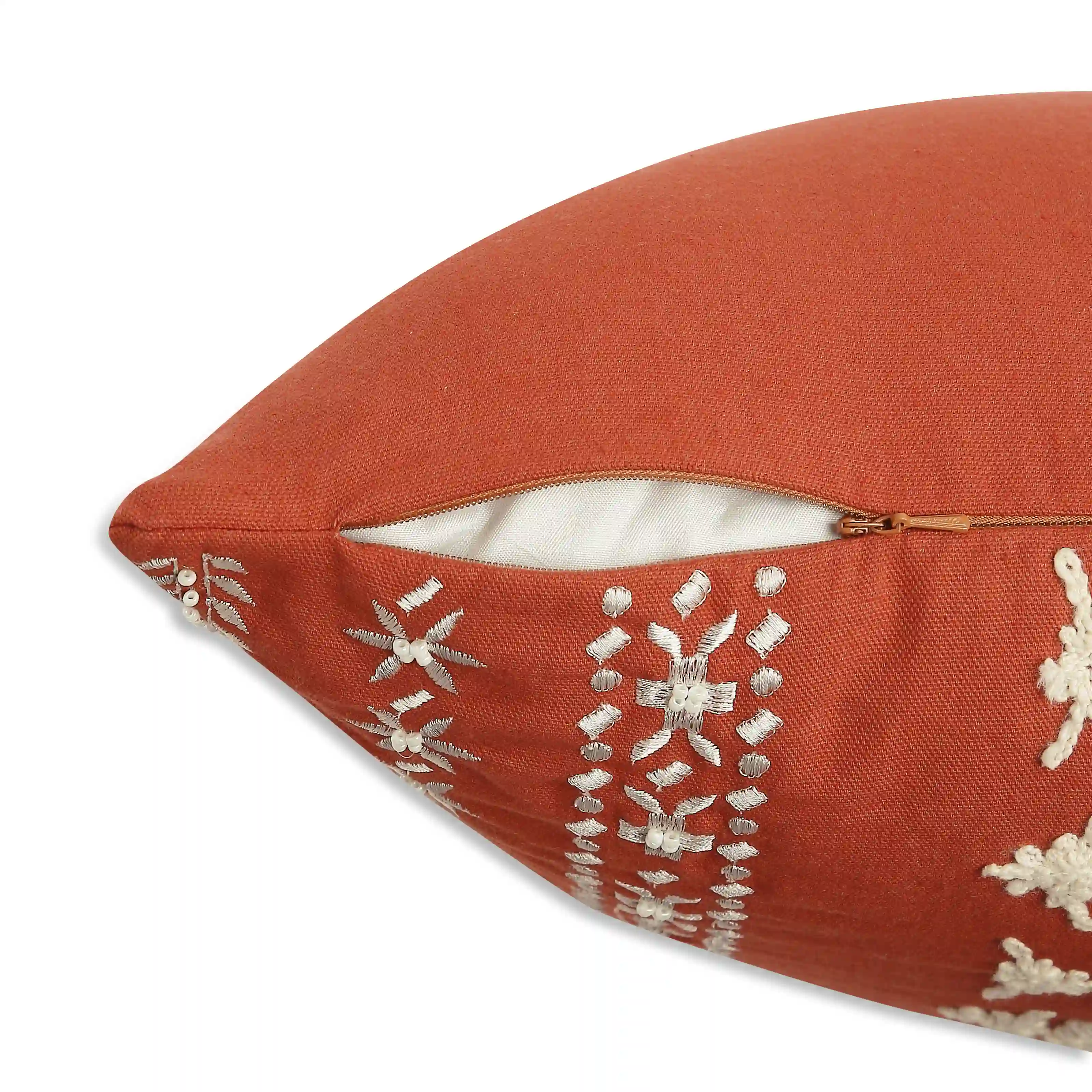 Espricia Embroidered Cushion Cover | Banjara Bloom - Image 15