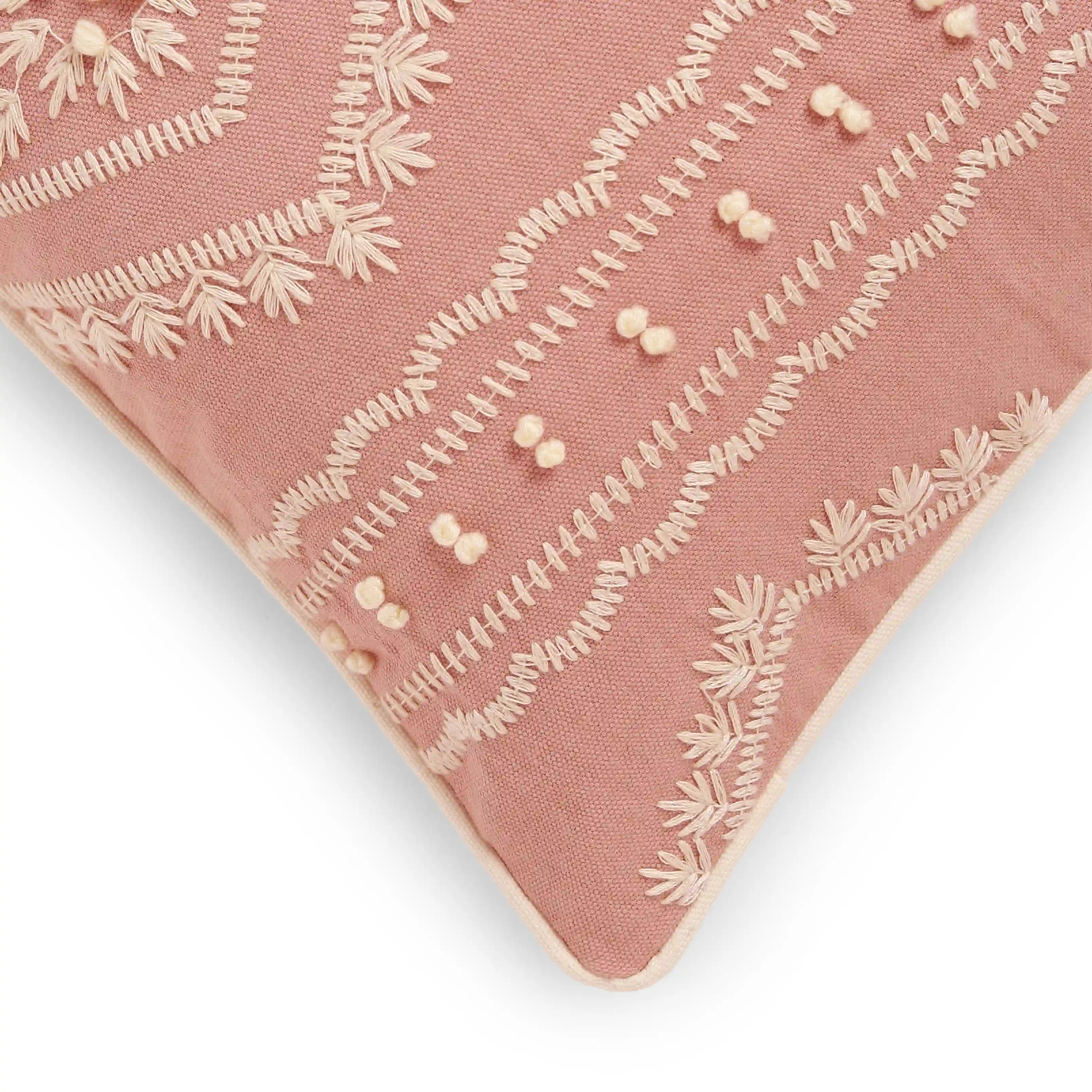 Espricia Embroidered Cushion Cover | Floral Mirage - Image 13