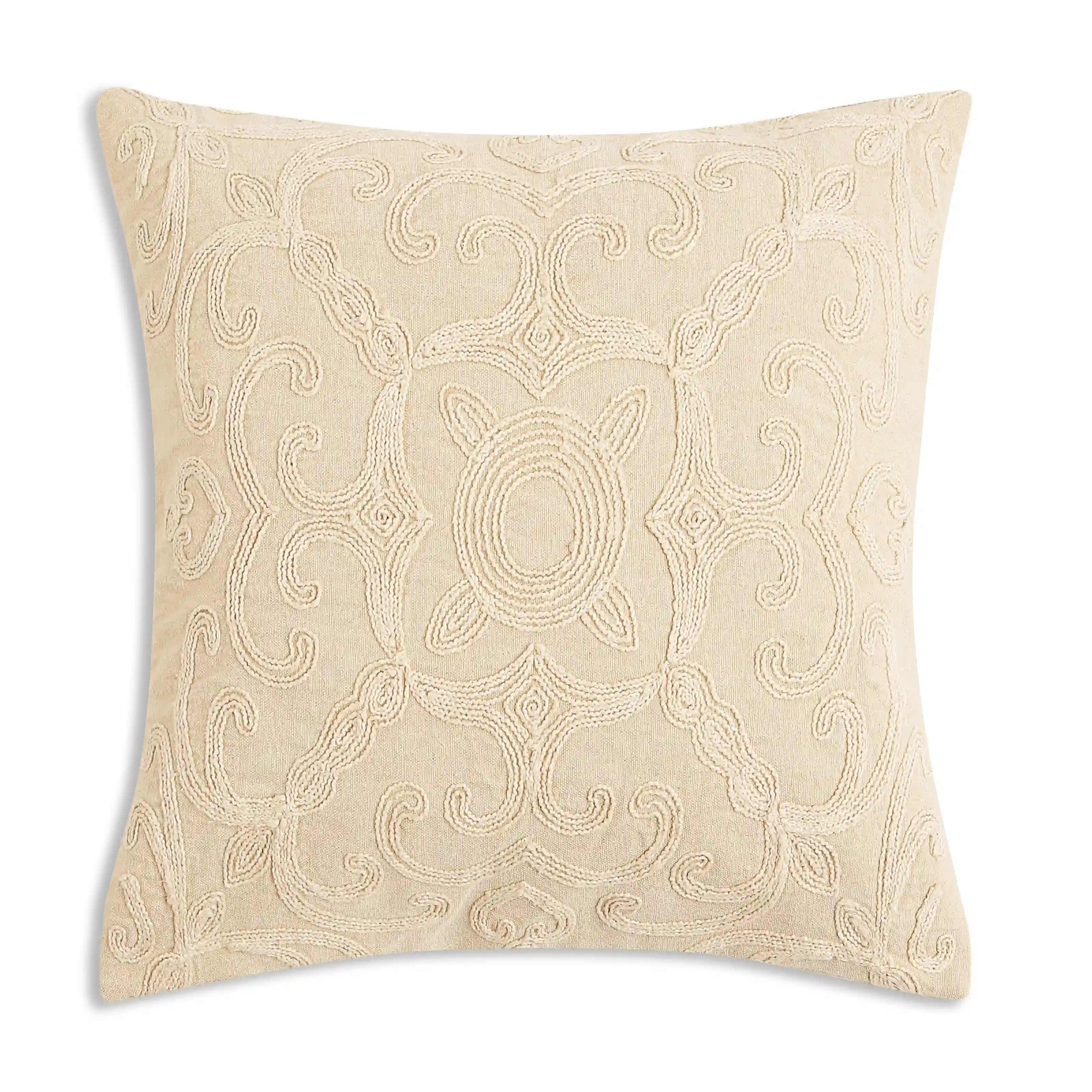 Espricia Embroidered Cushion Cover | Indian Heirloom