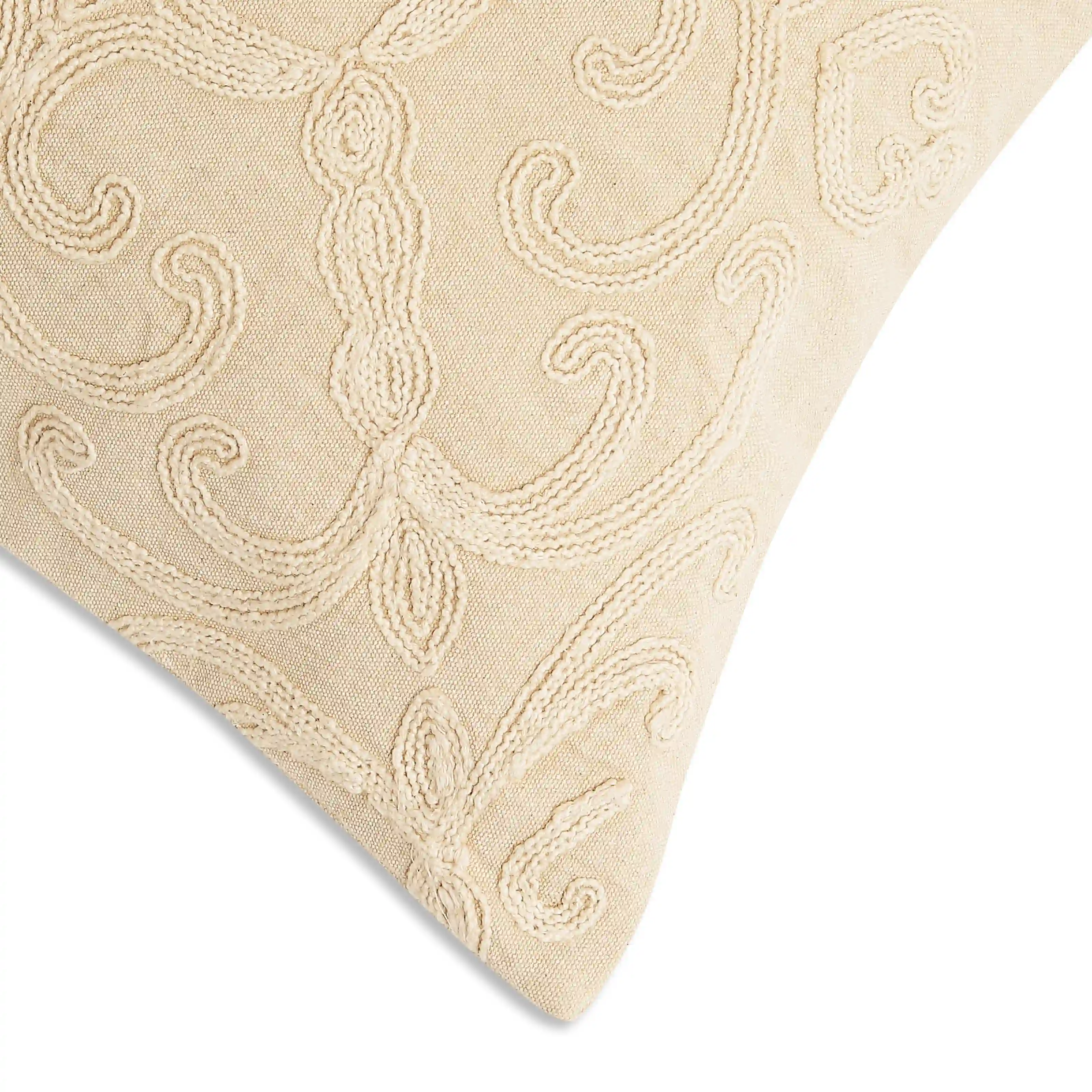 Espricia Embroidered Cushion Cover | Indian Heirloom - Image 3