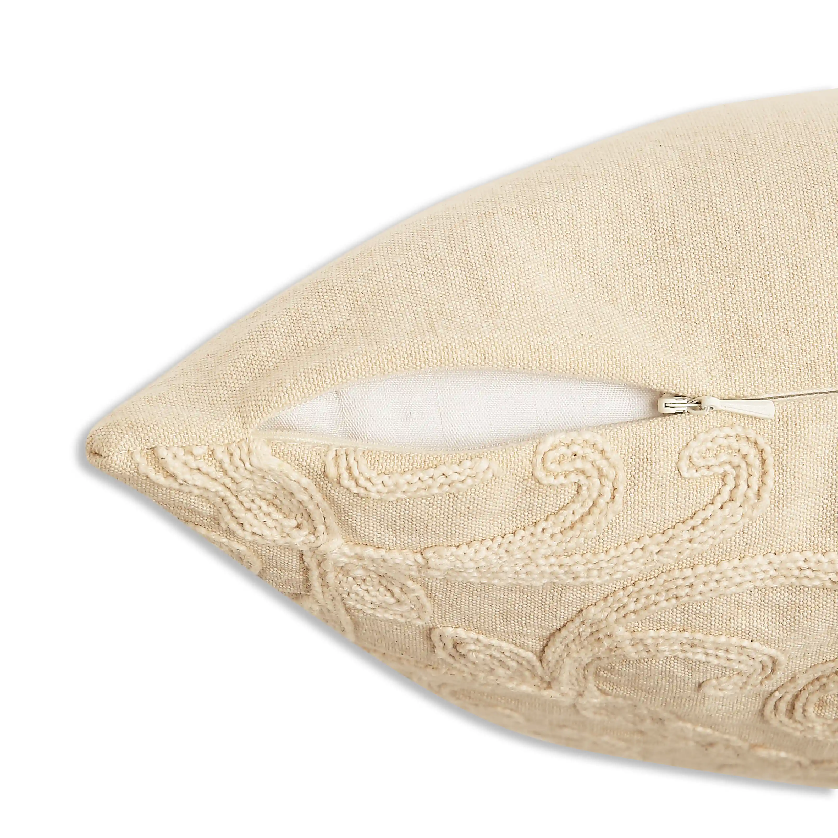 Espricia Embroidered Cushion Cover | Indian Heirloom - Image 5