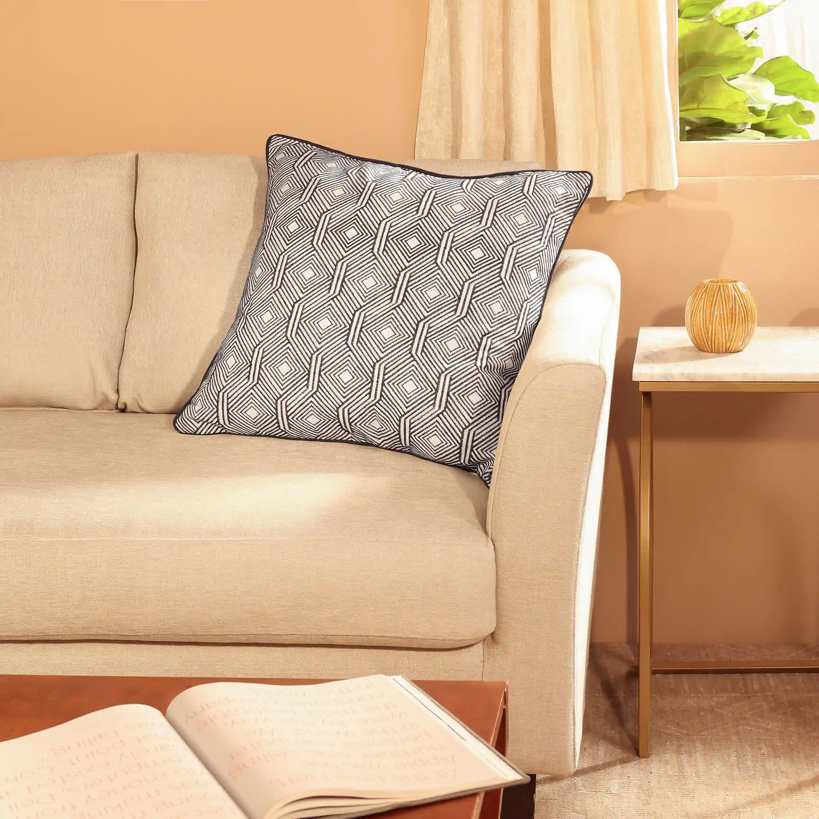 Espricia Embroidered Cushion Cover | Tile & Thread - Image 19