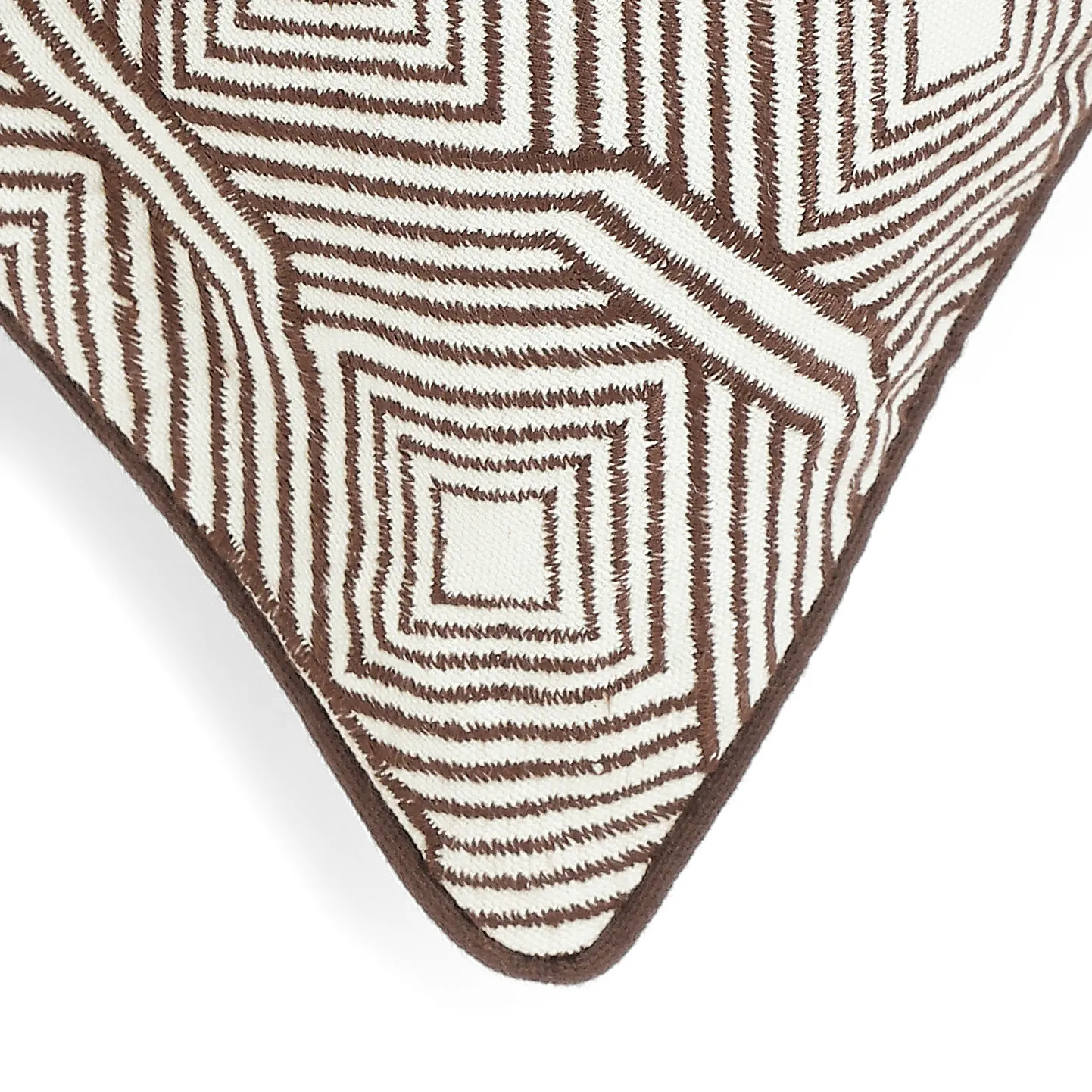 Espricia Embroidered Cushion Cover | Tile & Thread - Image 8