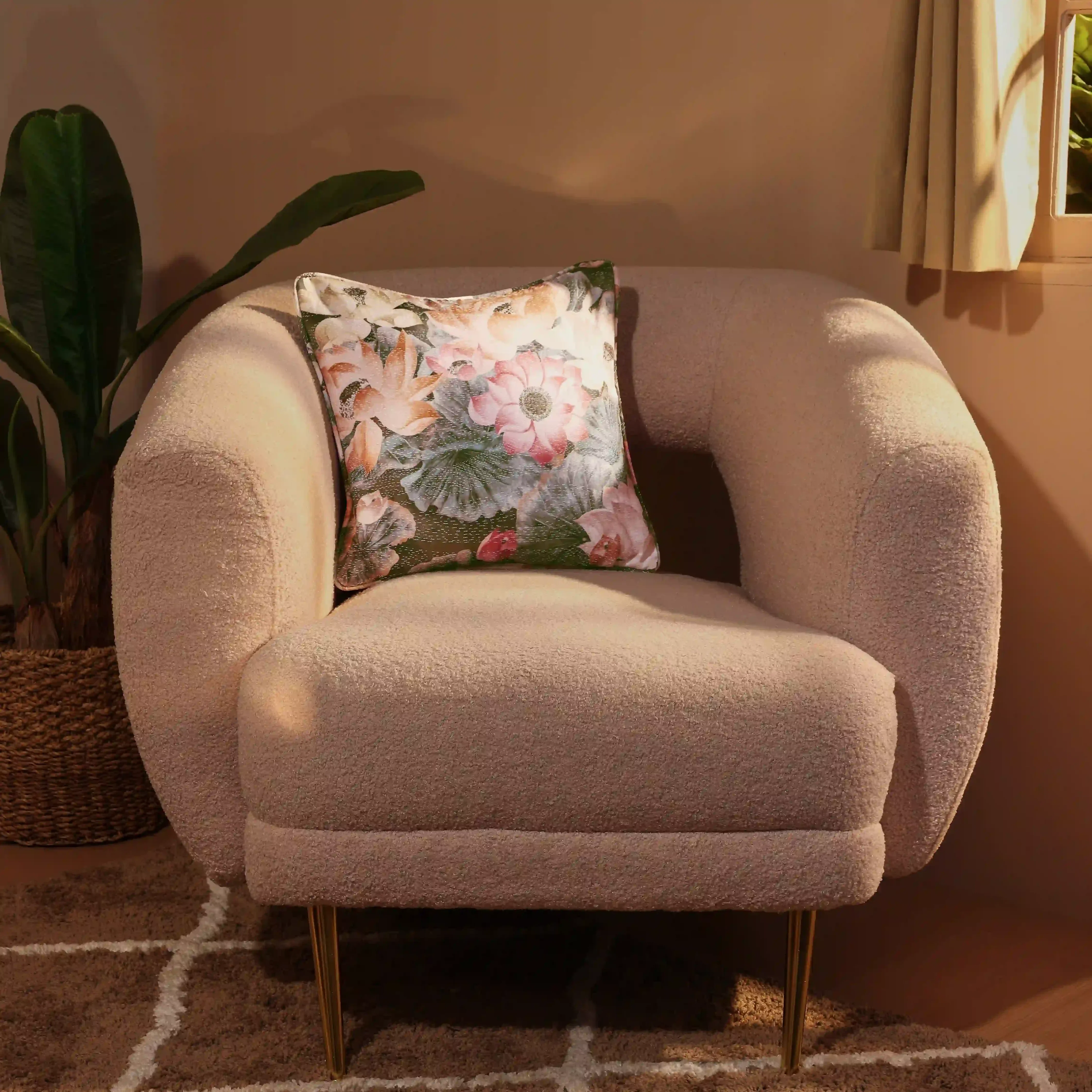 Espricia Printed Cushion Cover | Full Bloom - Image 10