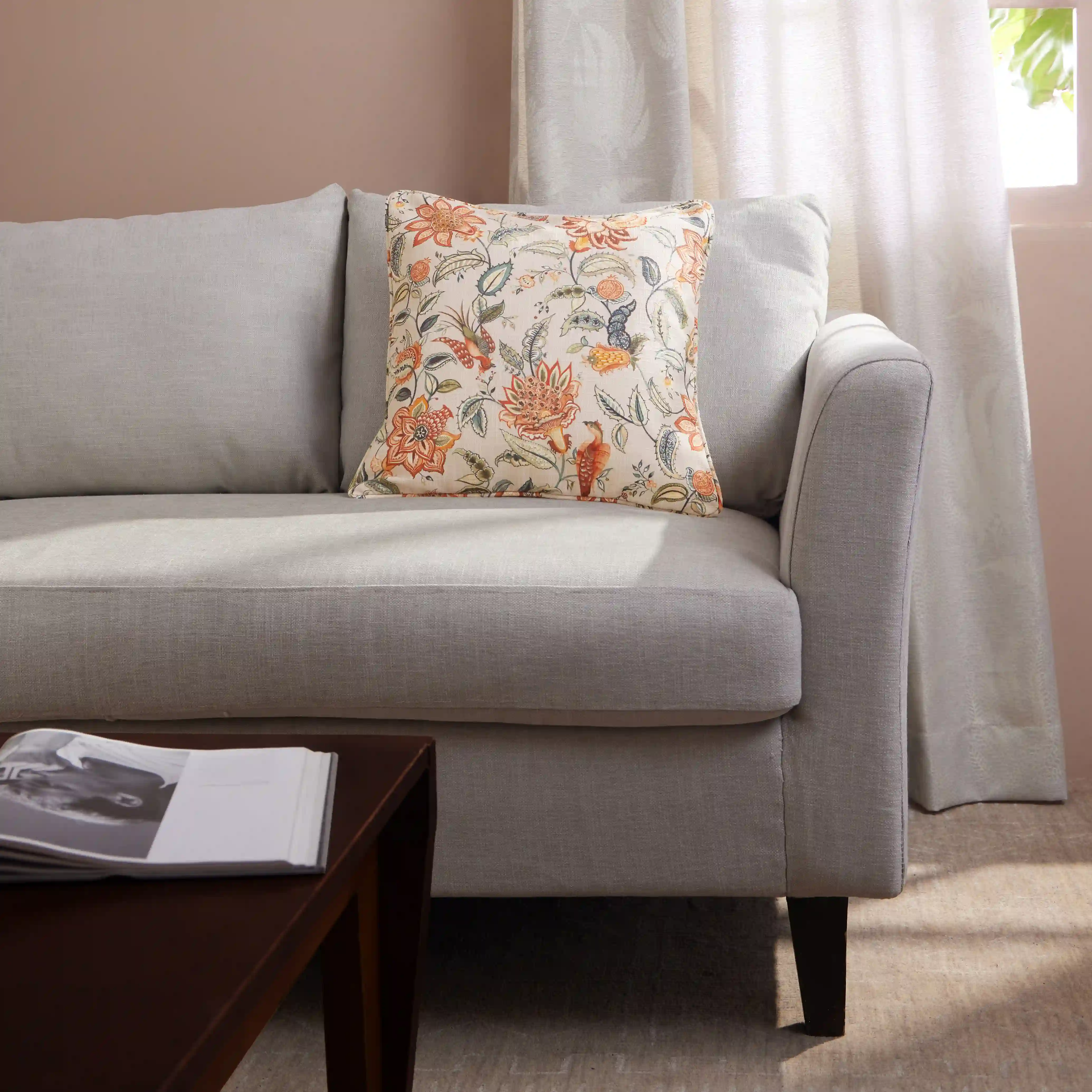 Espricia Printed Cushion Cover | Heritage Bloom - Image 4