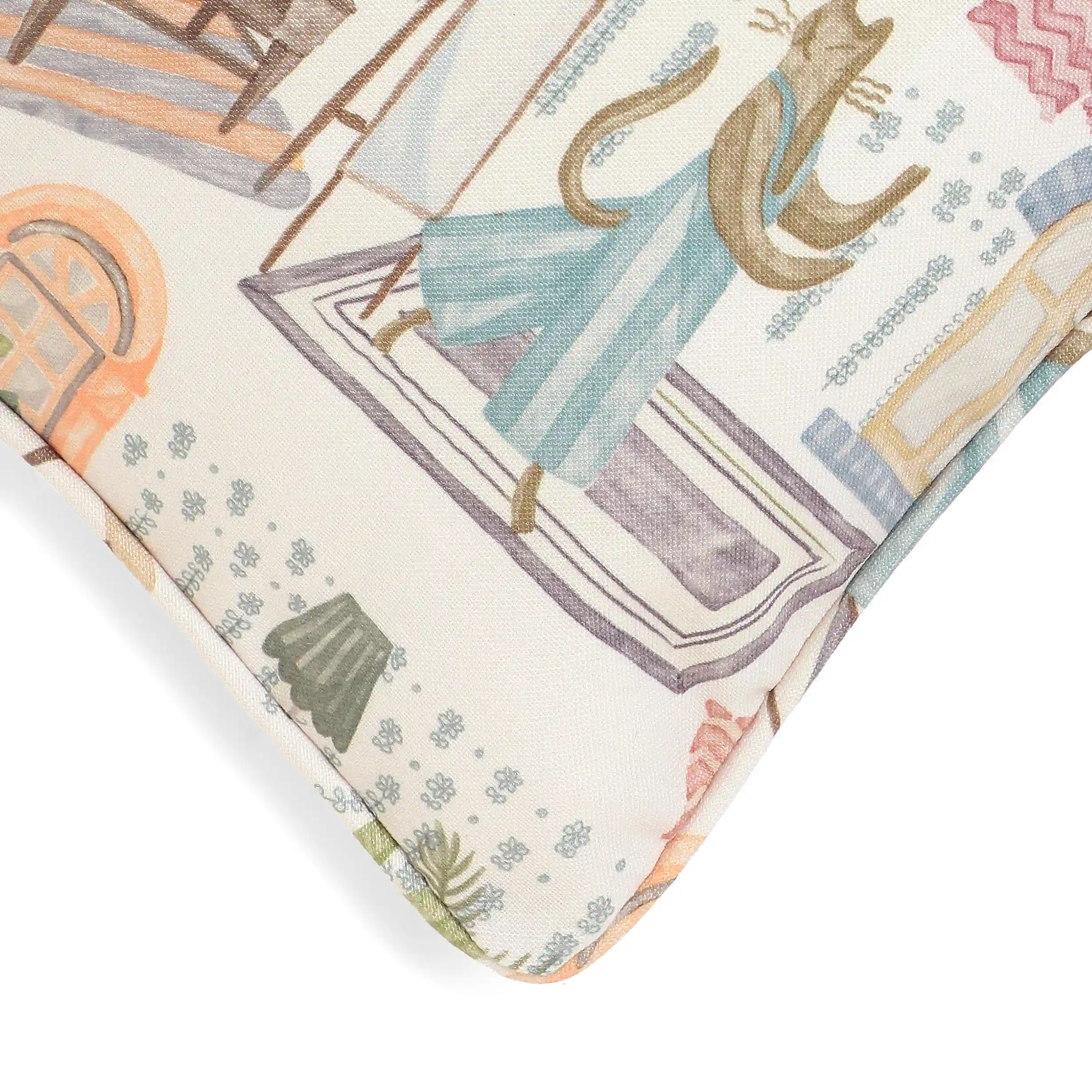 Espricia Printed Cushion Cover | Playful Doodles - Image 18