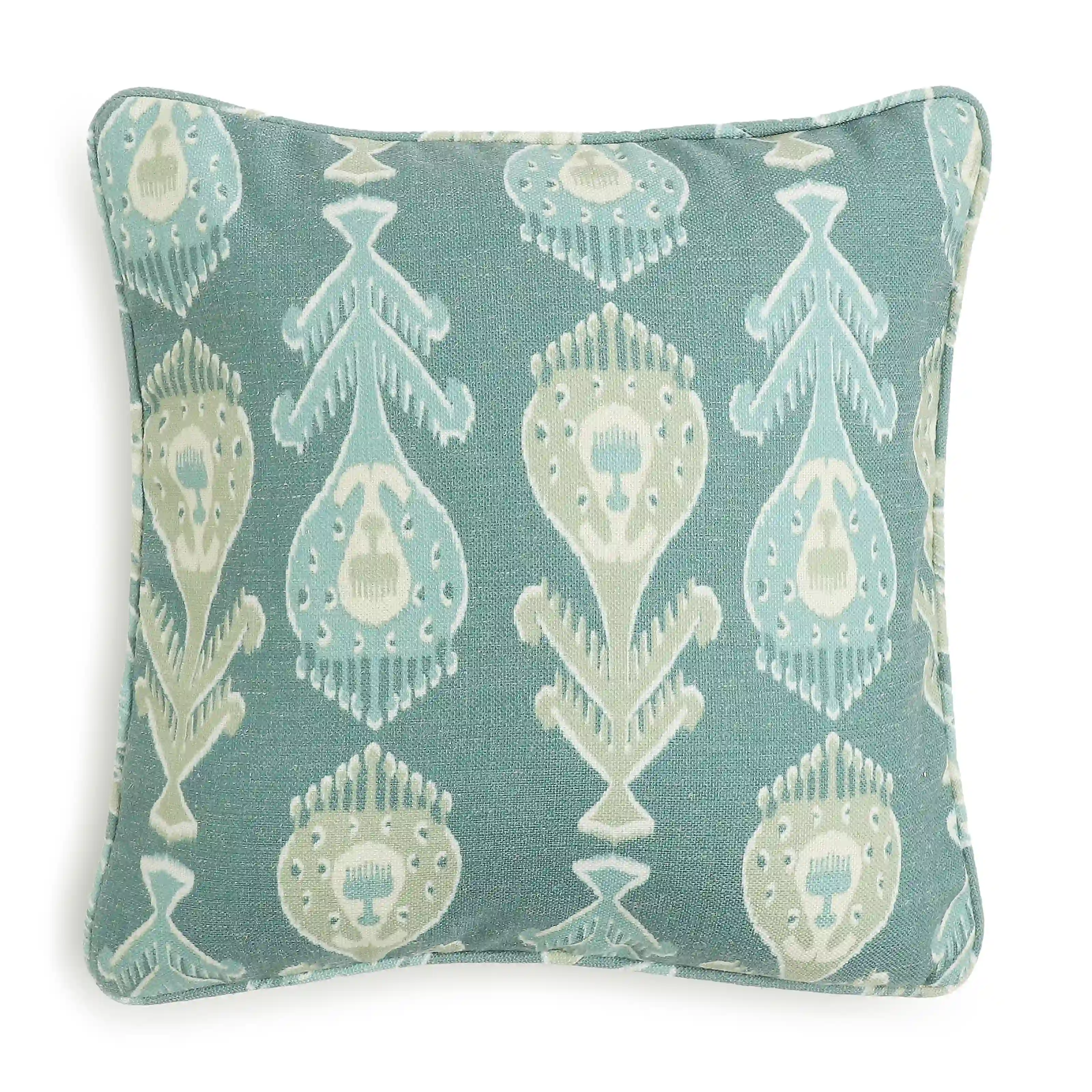 Estrella Printed Cushion Cover | Echoes Of Ikat - Image 36