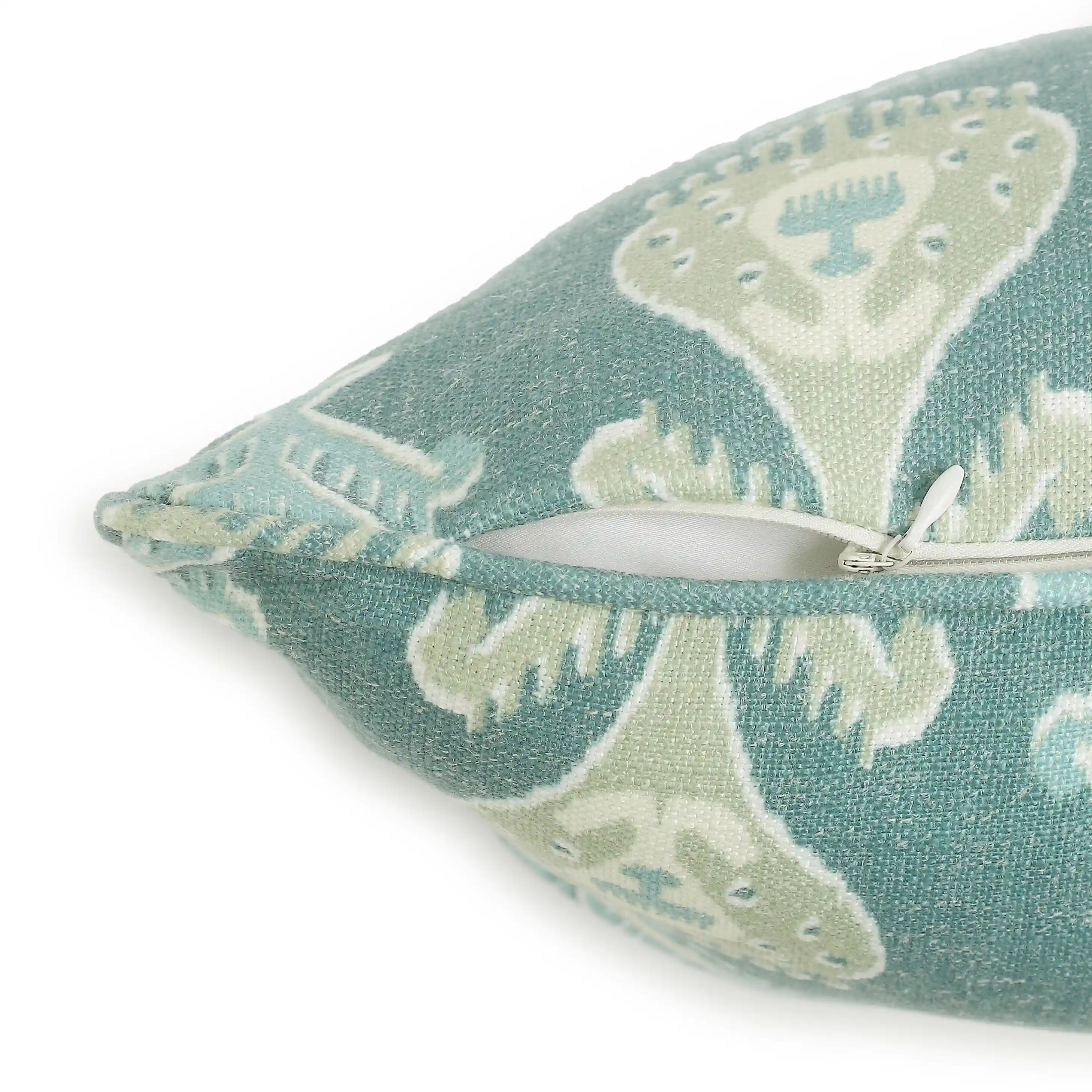 Estrella Printed Cushion Cover | Echoes Of Ikat - Image 40