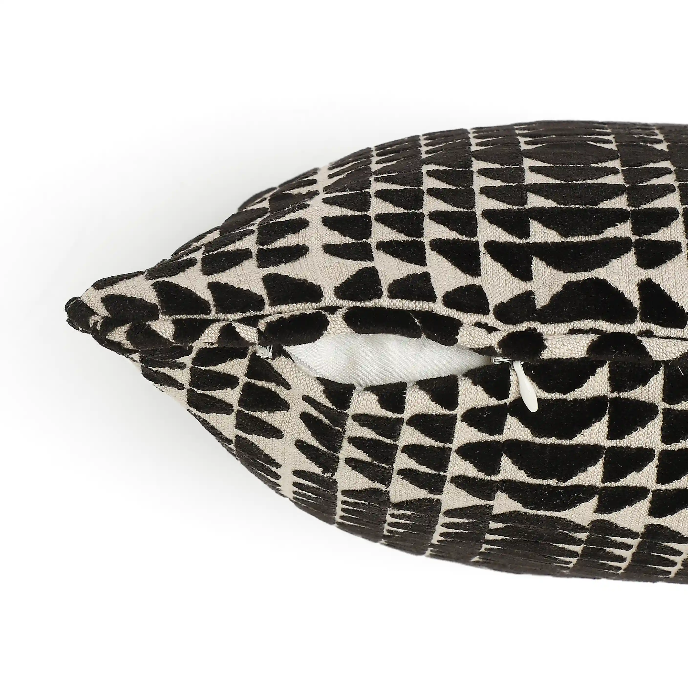 Estrella Woven Cushion Cover | Monochrome Play - Image 10