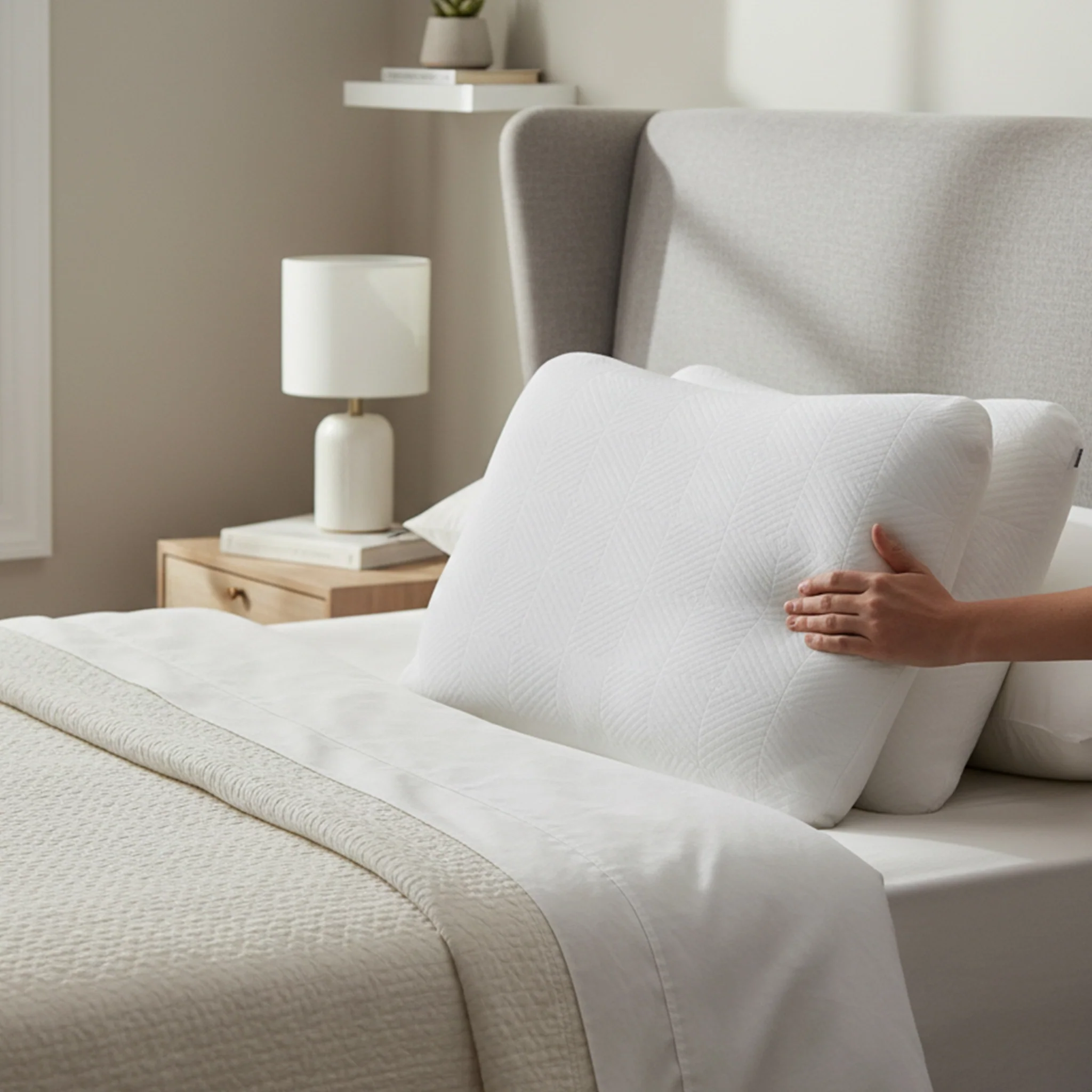 Flexi Haven | Memory Foam Pillow | Set of 2 - Image 5
