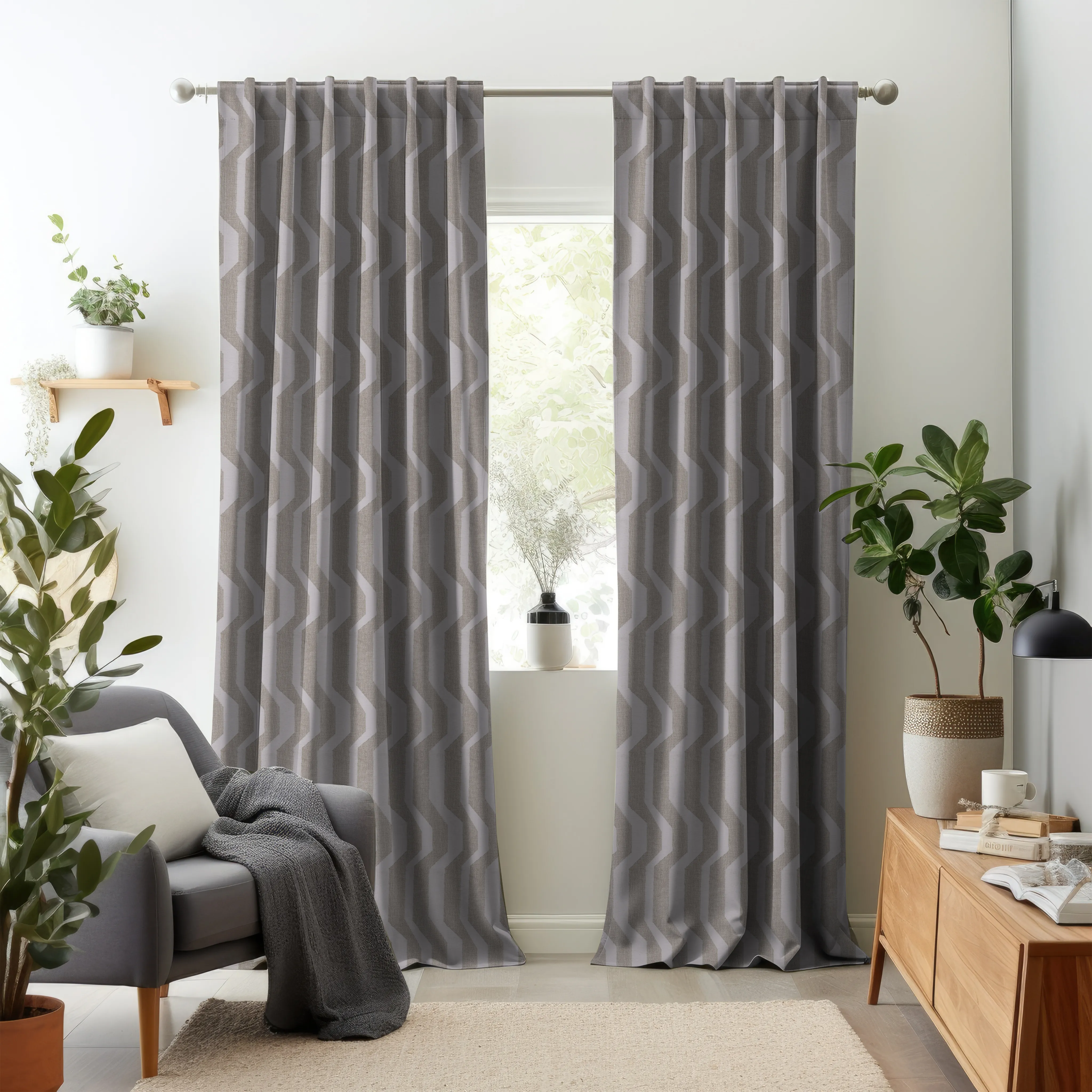 Hallmark Drapes Edition 12 - Gloom | Made to Order Sheer Curtains - Image 7