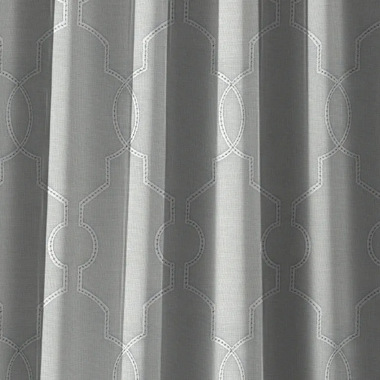 Hallmark Drapes Edition 5 - Grille | Made to Order Sheer Curtains - Image 2