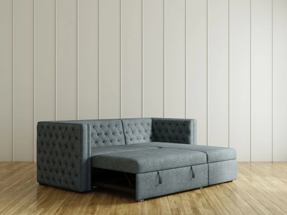 Hayden Home Premium Classic Tufted Sofa Cum Bed - Image 3