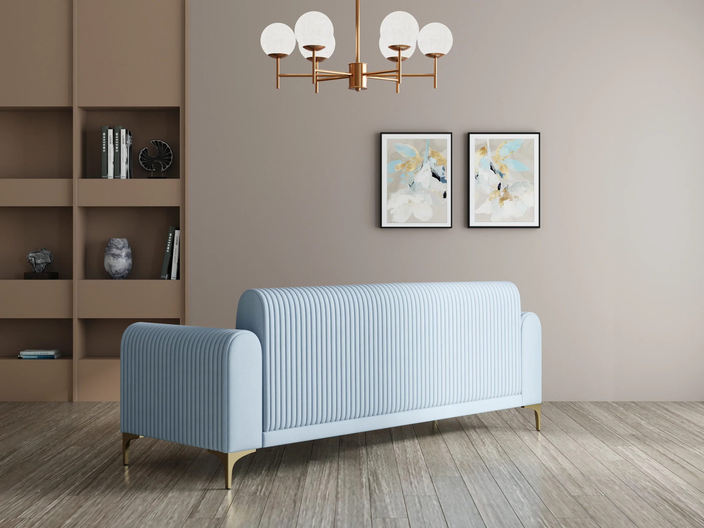 Hayden Home Premium Paris Sofa - Image 6