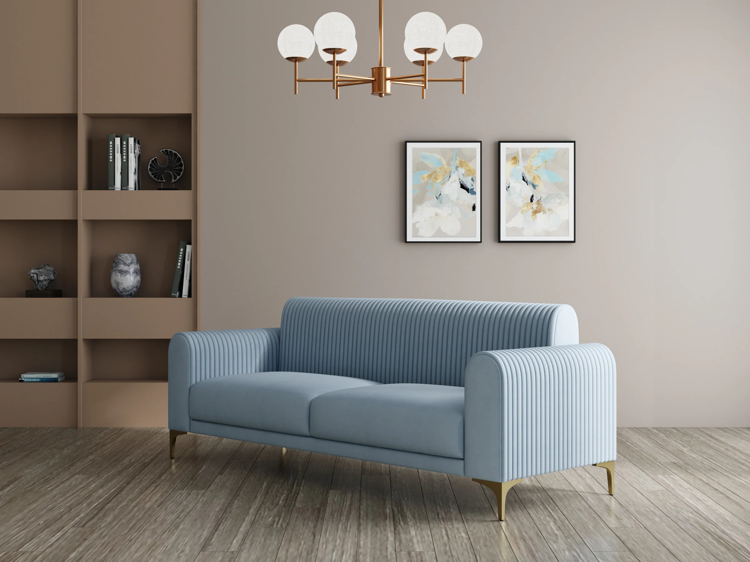 Hayden Home Premium Paris Sofa - Image 8