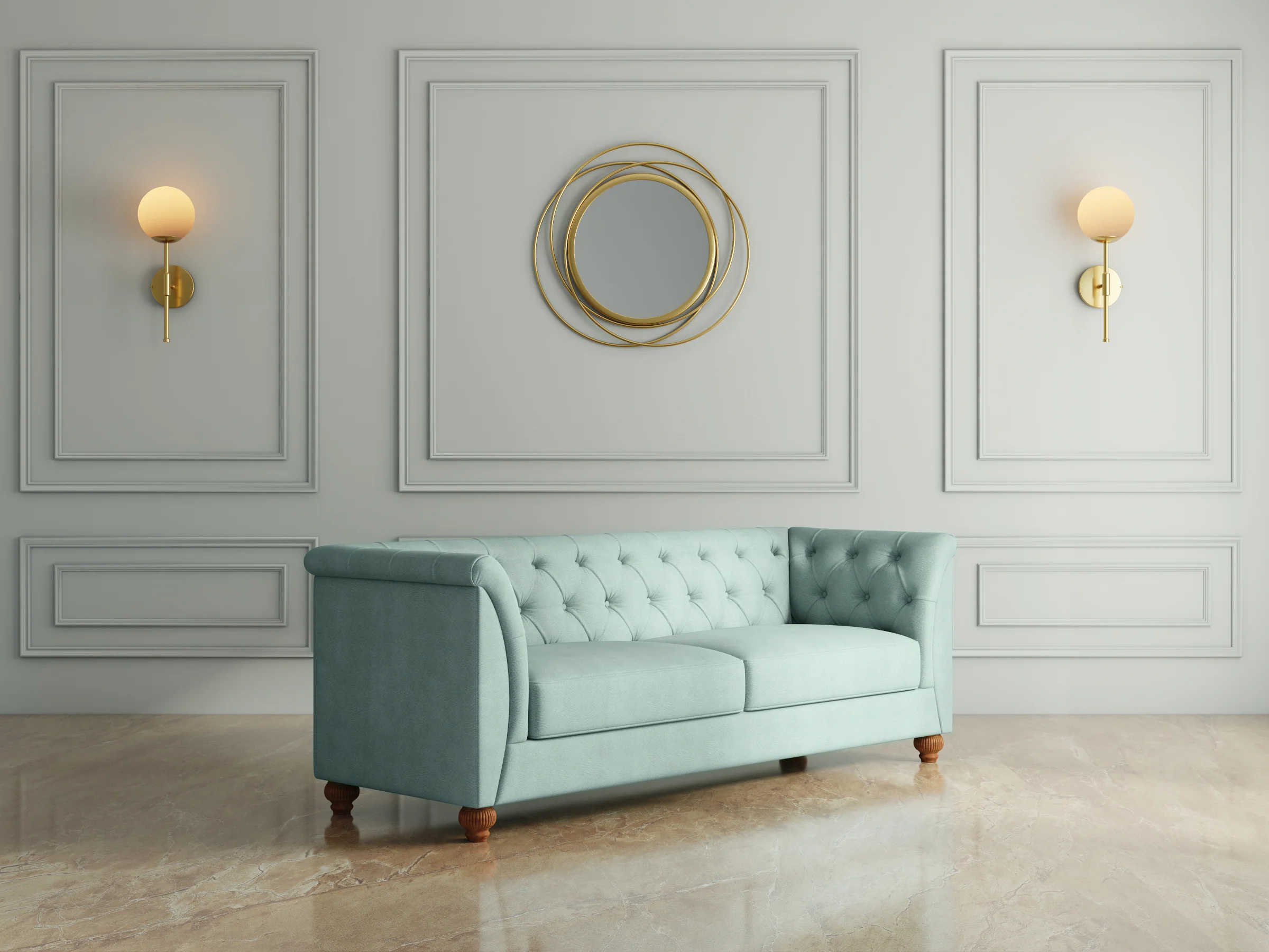 Hayden Home Premium Victoria Sofa - Image 3