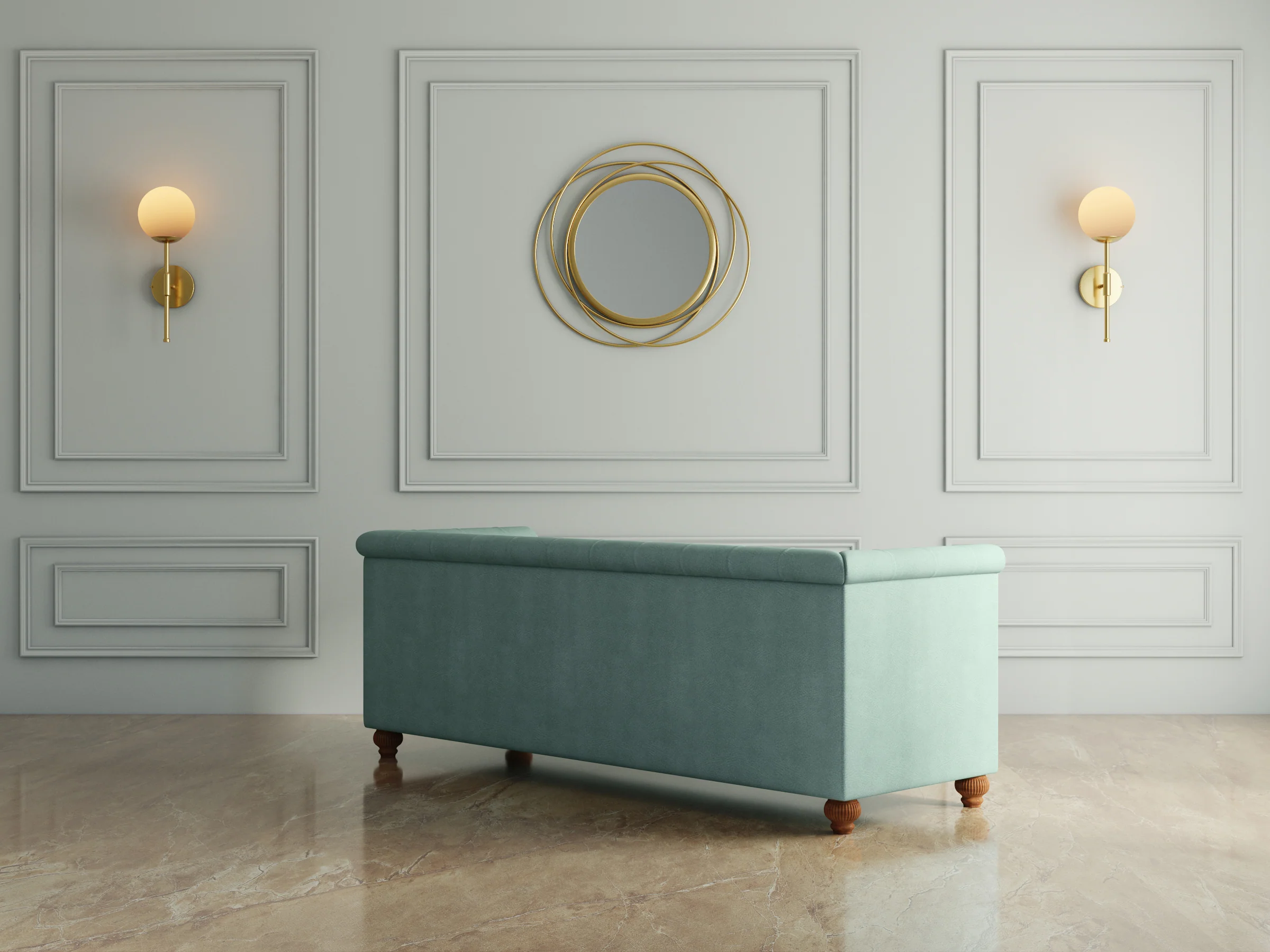 Hayden Home Premium Victoria Sofa - Image 5