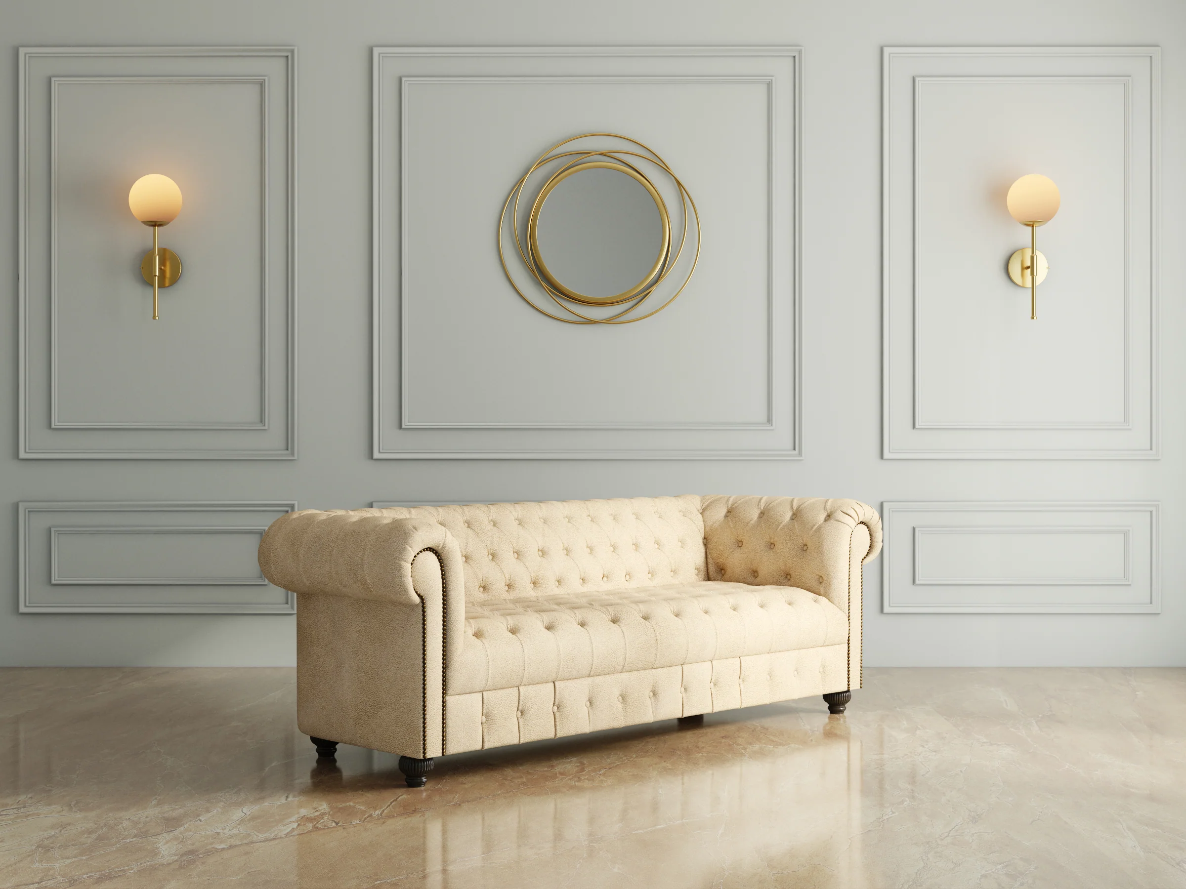Hayden Home Premium Windsor Sofa - Image 3